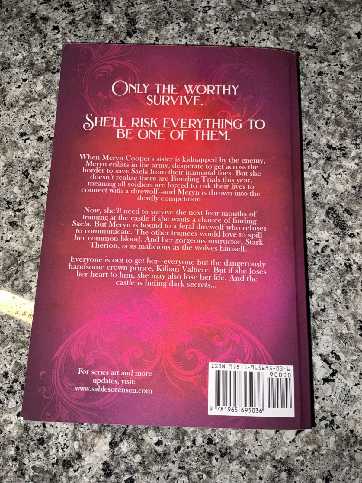 Dire Bound Sable Sorensen A Wolves Of Ruin Novel Out Of Print Indie Edition OOP
