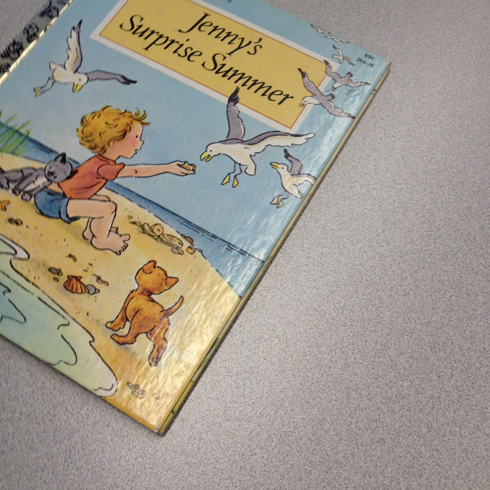 Vintage GOLDEN® a Little Golden Book® Jenny’s Surprise Summer #204-39 23 pages