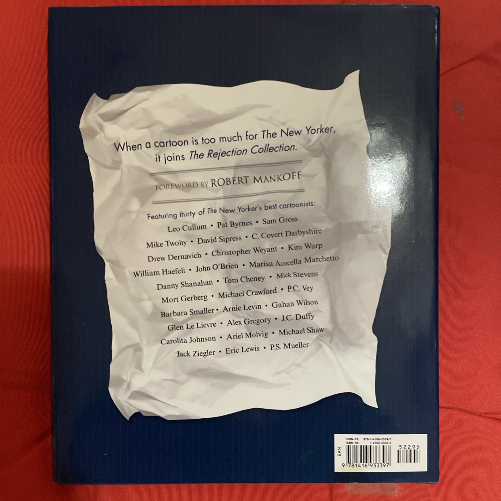 The Rejection Collection Hardback Cartoons Rejected From New Yorker Diffee C24