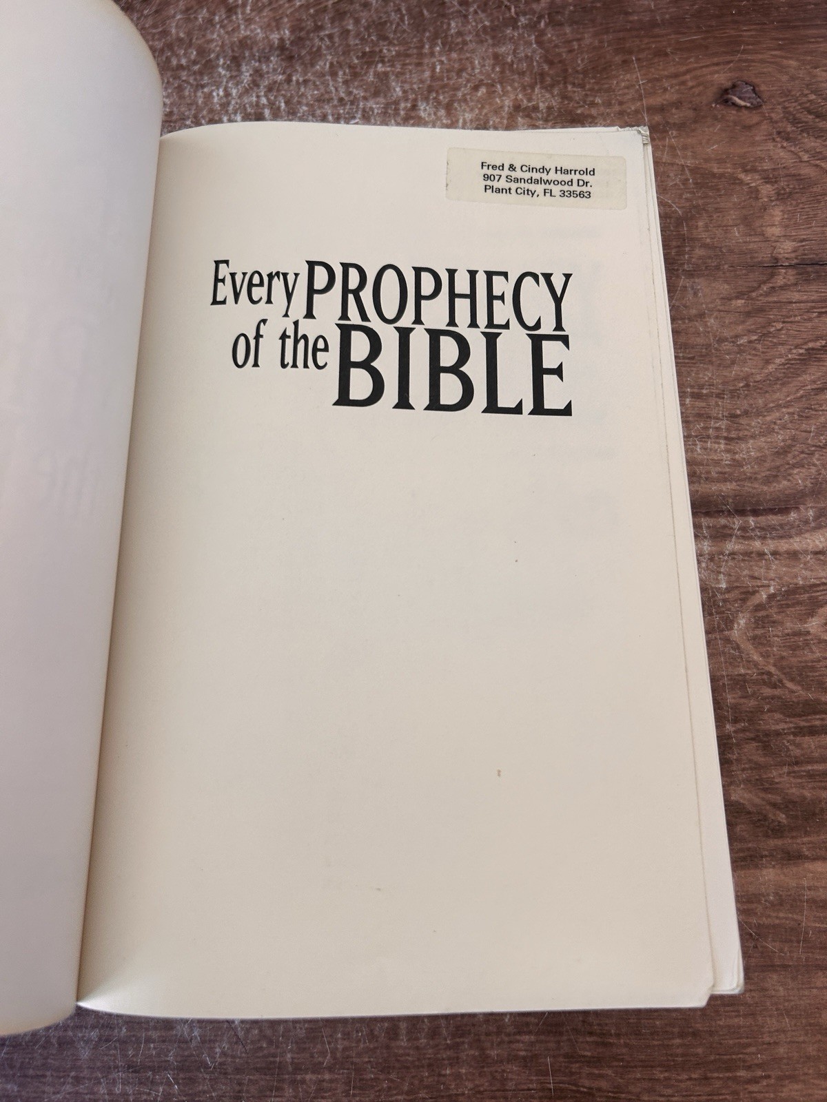 Every Prophecy of the Bible