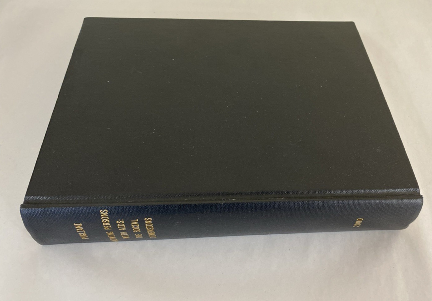 Knowing Persons With AIDS Social Dimensions Pugliani 2000 PhD Diss HC 298p 9×11+