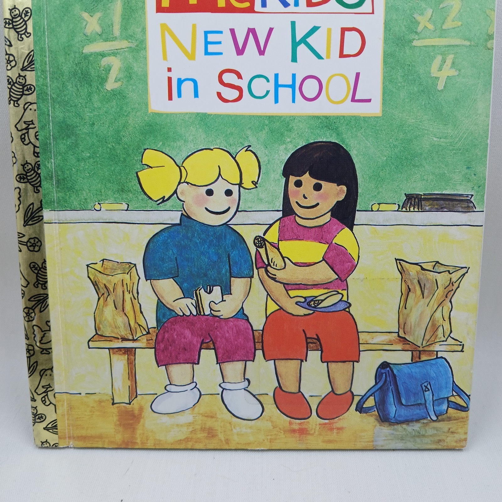 New Kid In School Vintage A Little Golden Book McKids Hardcover