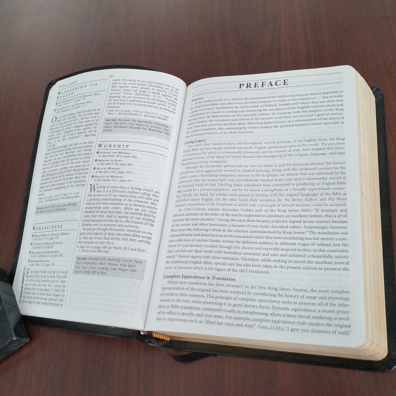 BILLY GRAHAM TRAINING CENTER BIBLE SAMARITANS PURSE NEW KING JAMES VERSION NKJV