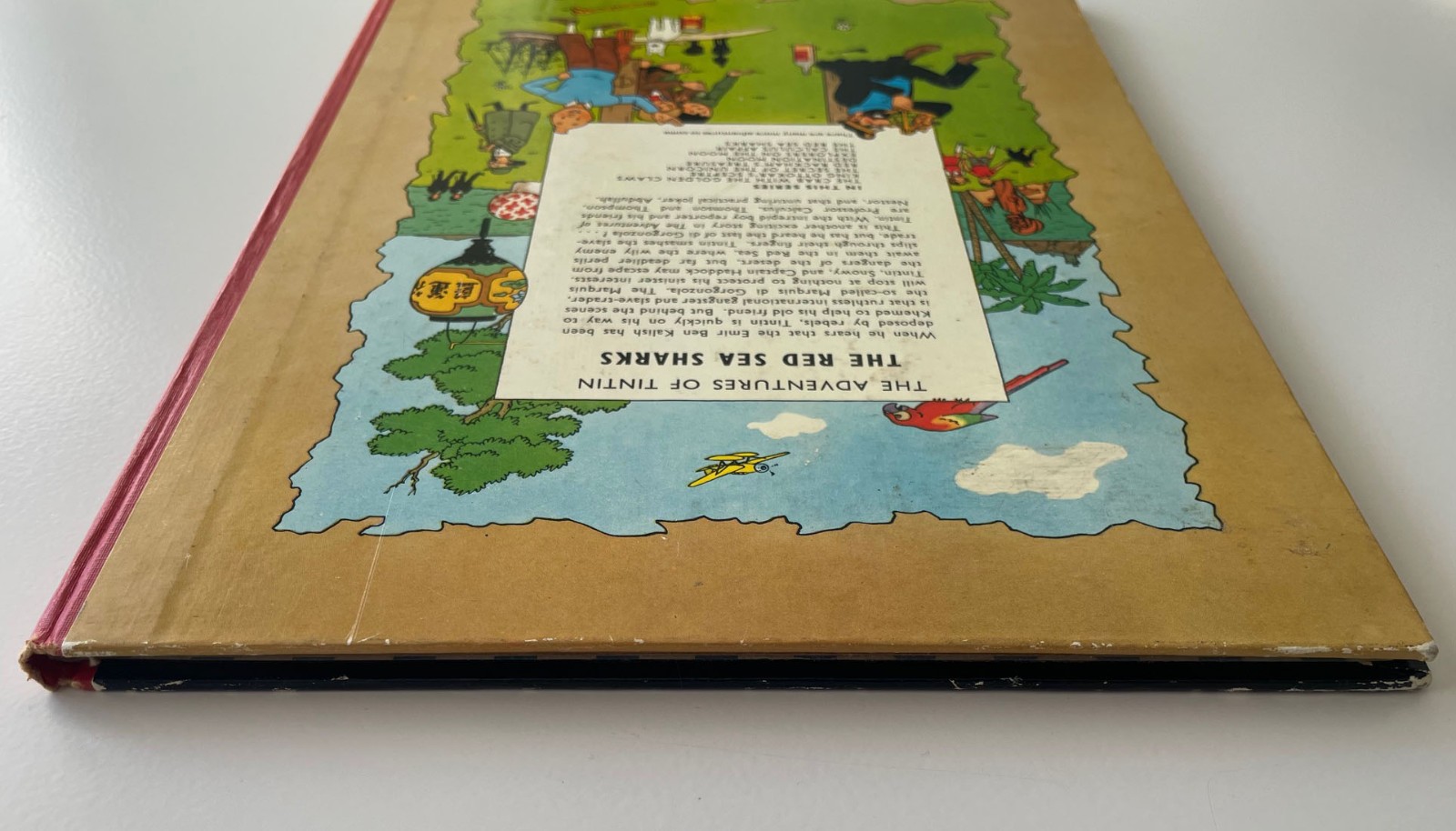 Tintin UK First Edition – The Red Sea Sharks – Hardcover 1960 Methuen Herge