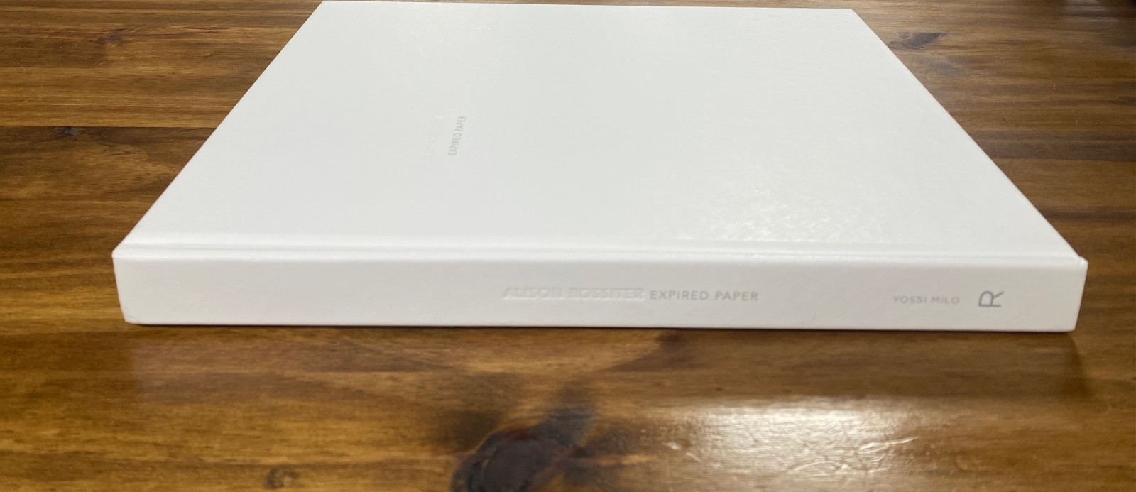 Alison Rossiter Expired Paper First 1st Edition Hardcover Radius Yossi Milo 2017