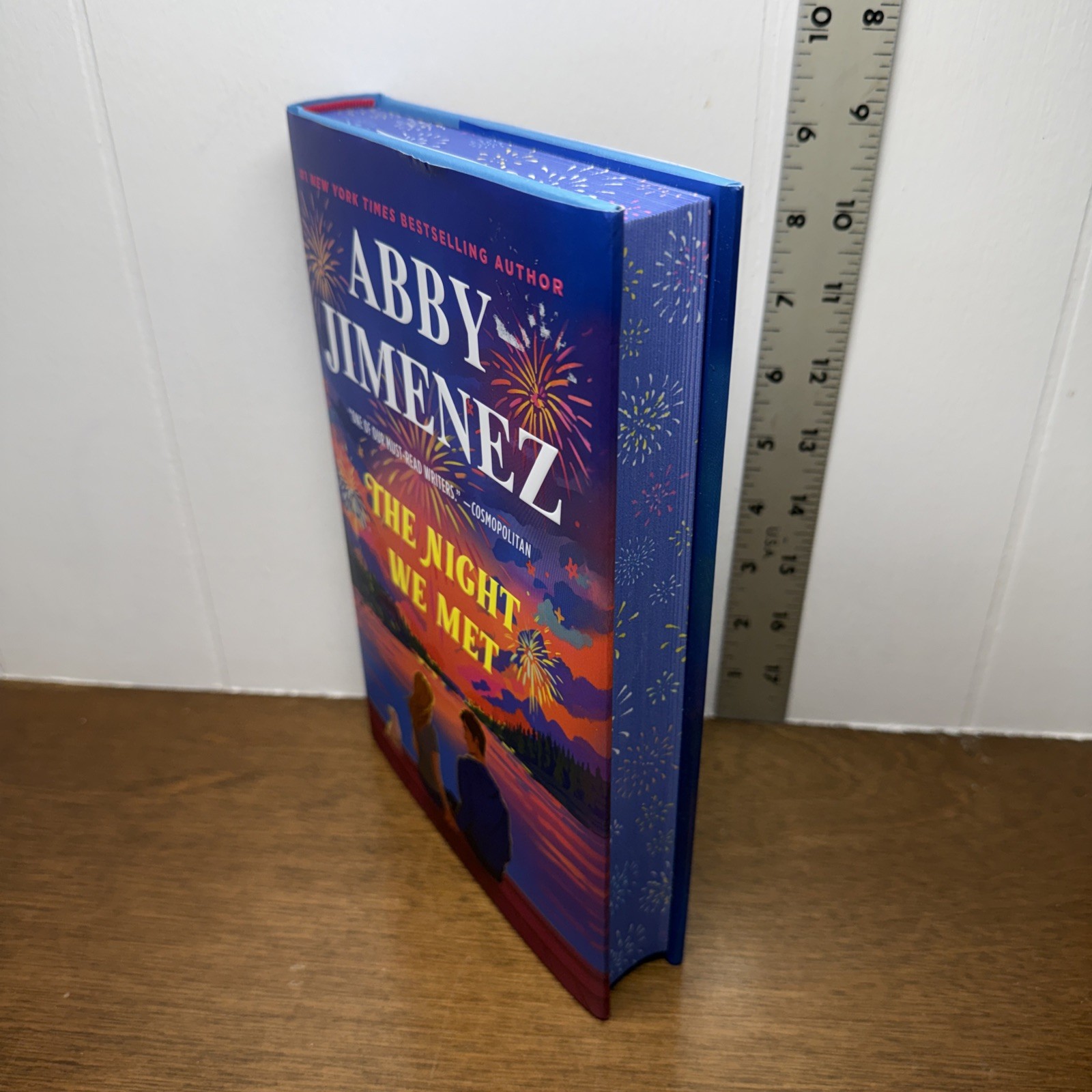 Night We Met (Deluxe Edition) by Abby Jimenez (2026, Hardcover) 1st/1st Sprayed