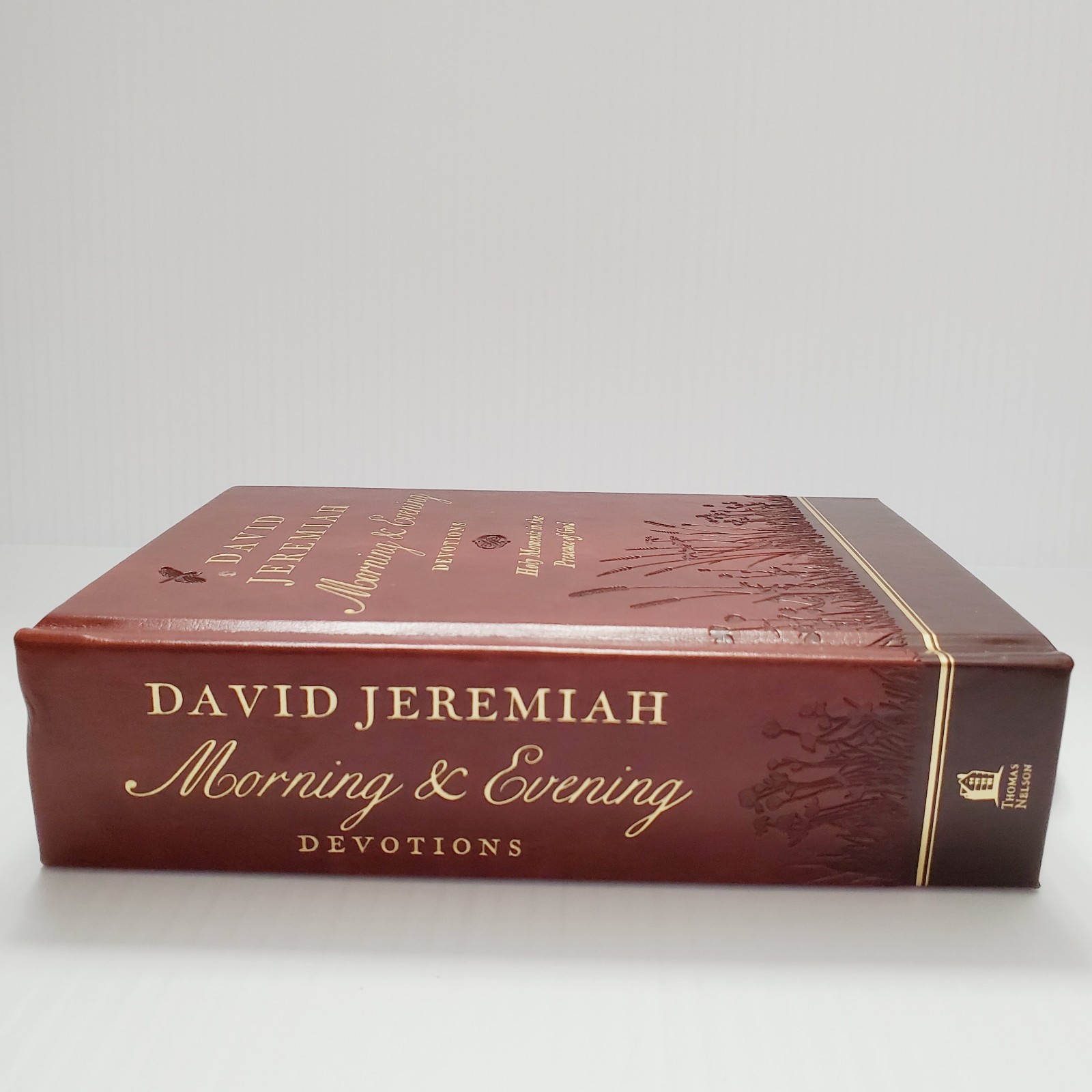 David Jeremiah Morning & Evening Devotions Christian Gift Hardcover Book Nelson