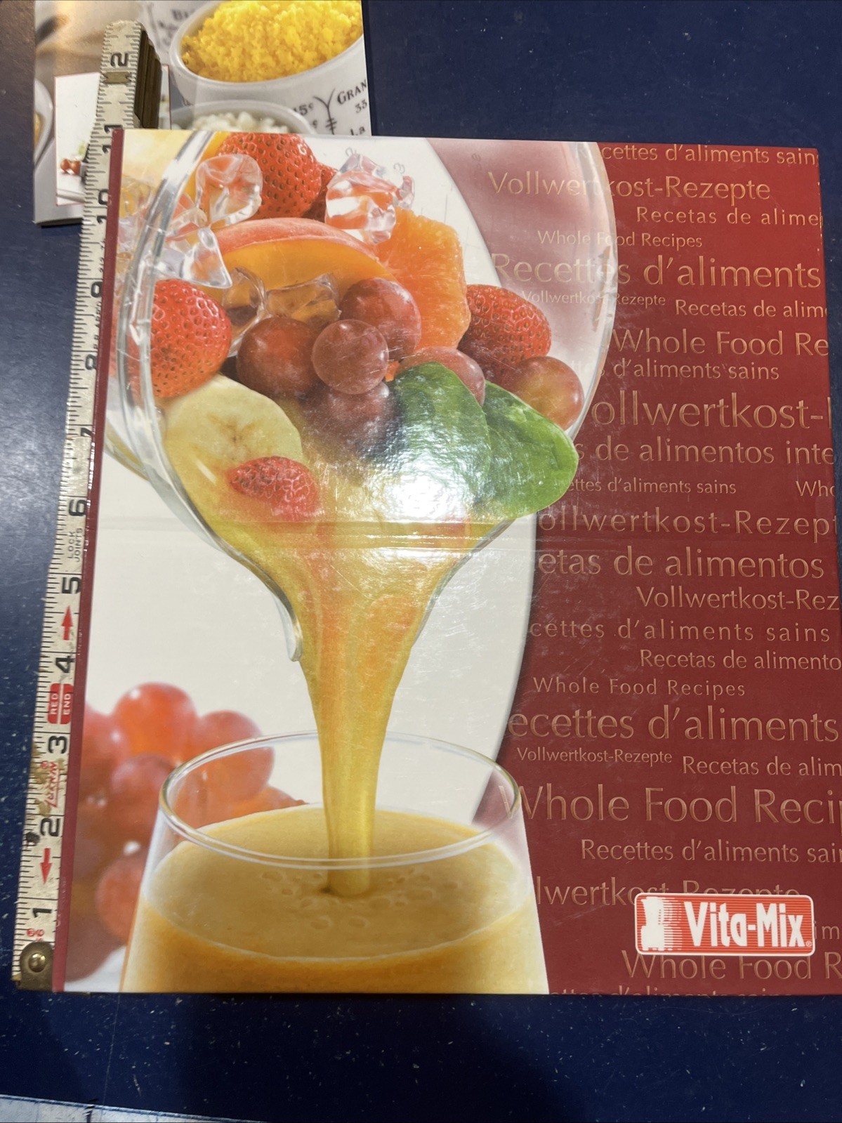 Vita-Mix Whole Food Recipes 3-Ring Binder & Owner’s Manual, 2009 Spiral HC +