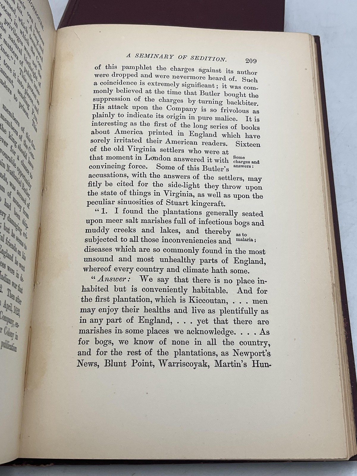 set 2 books Old Virginia And Her Neighbours Fiske Houghton Mifflin HC 1907