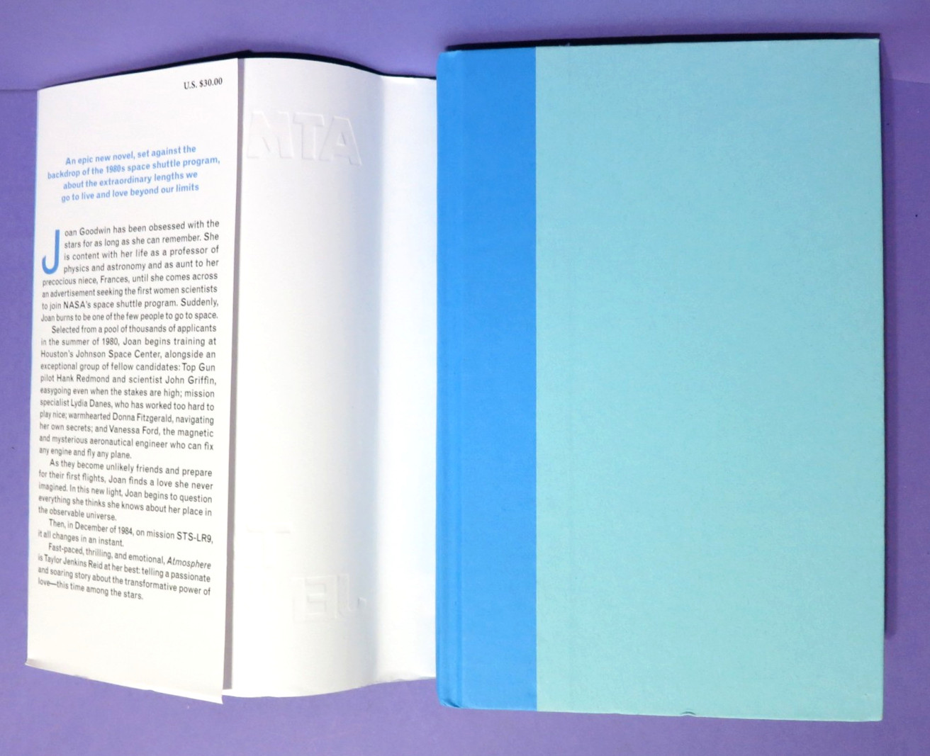 Atmosphere by Taylor Jenkins Reid 1st Edition/1st Print Hardcover DJ