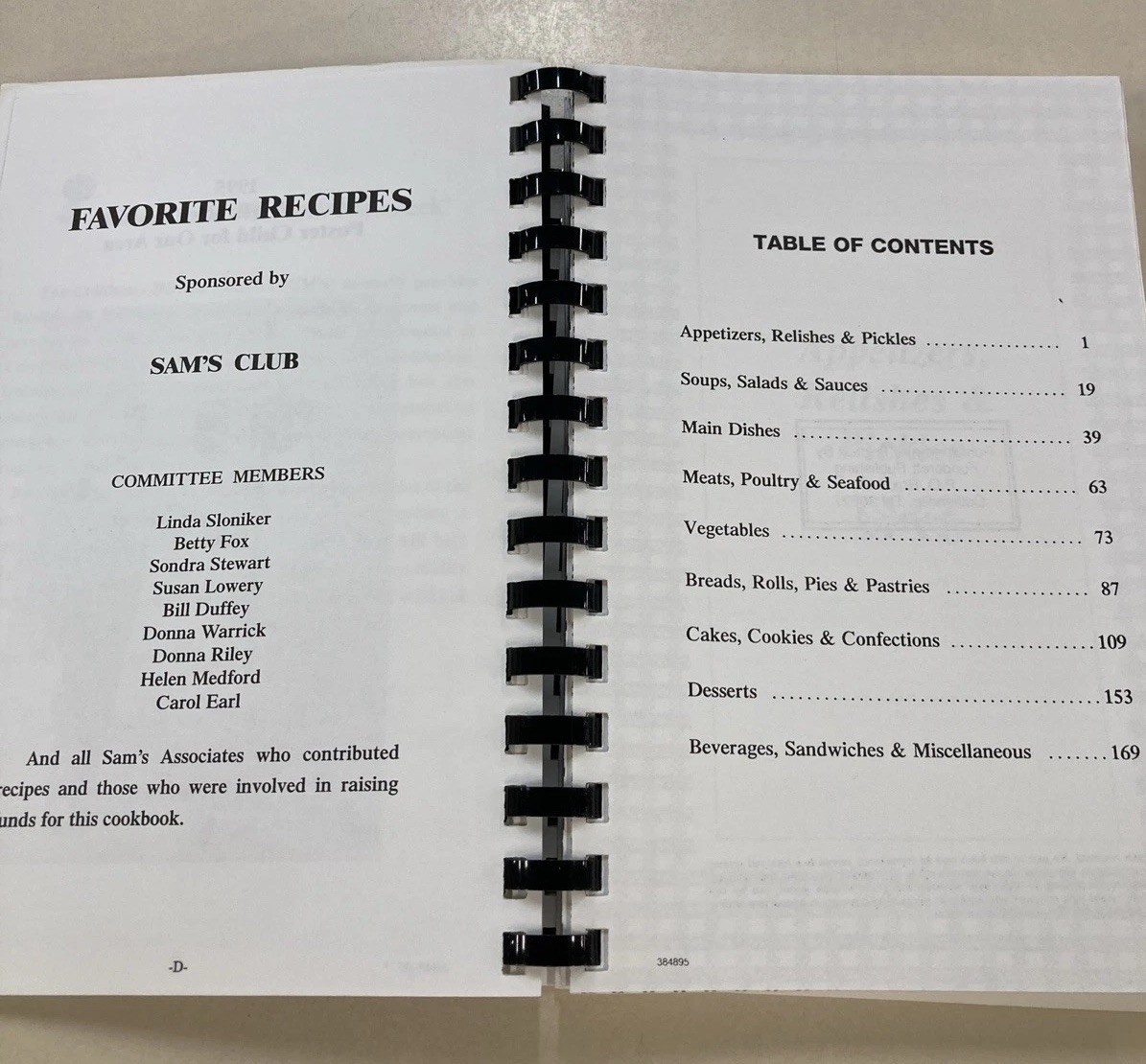 Our Best Home Cooking SC Sams Club 1995 Fundcraft Publishing Good