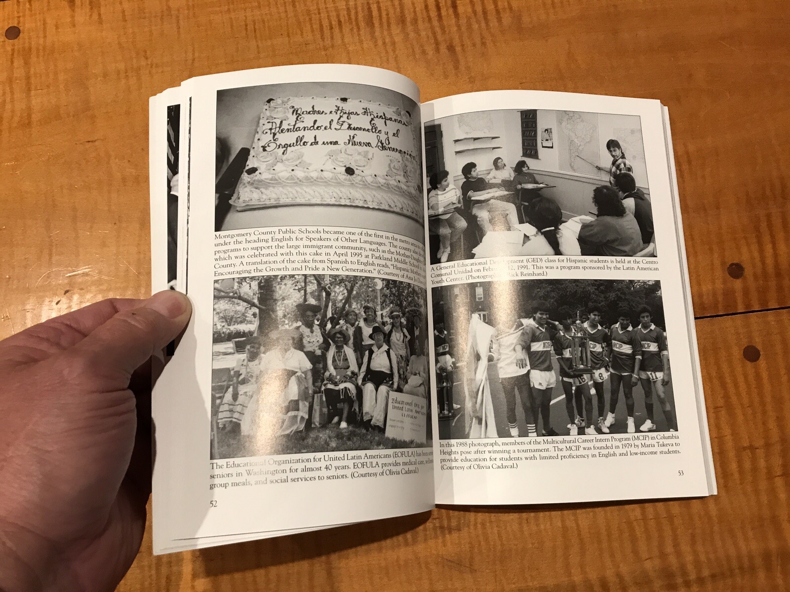 Latinos in The Washington Metro Area Images Of America -SIGNED Maria Malagon