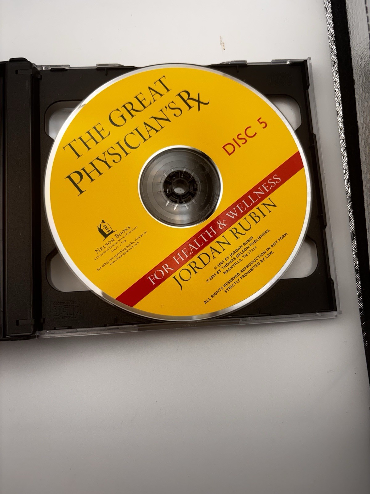 Jordan Rubin Biblical Health & Wellness GPRX Set – Book, DVDs & Audio CDs