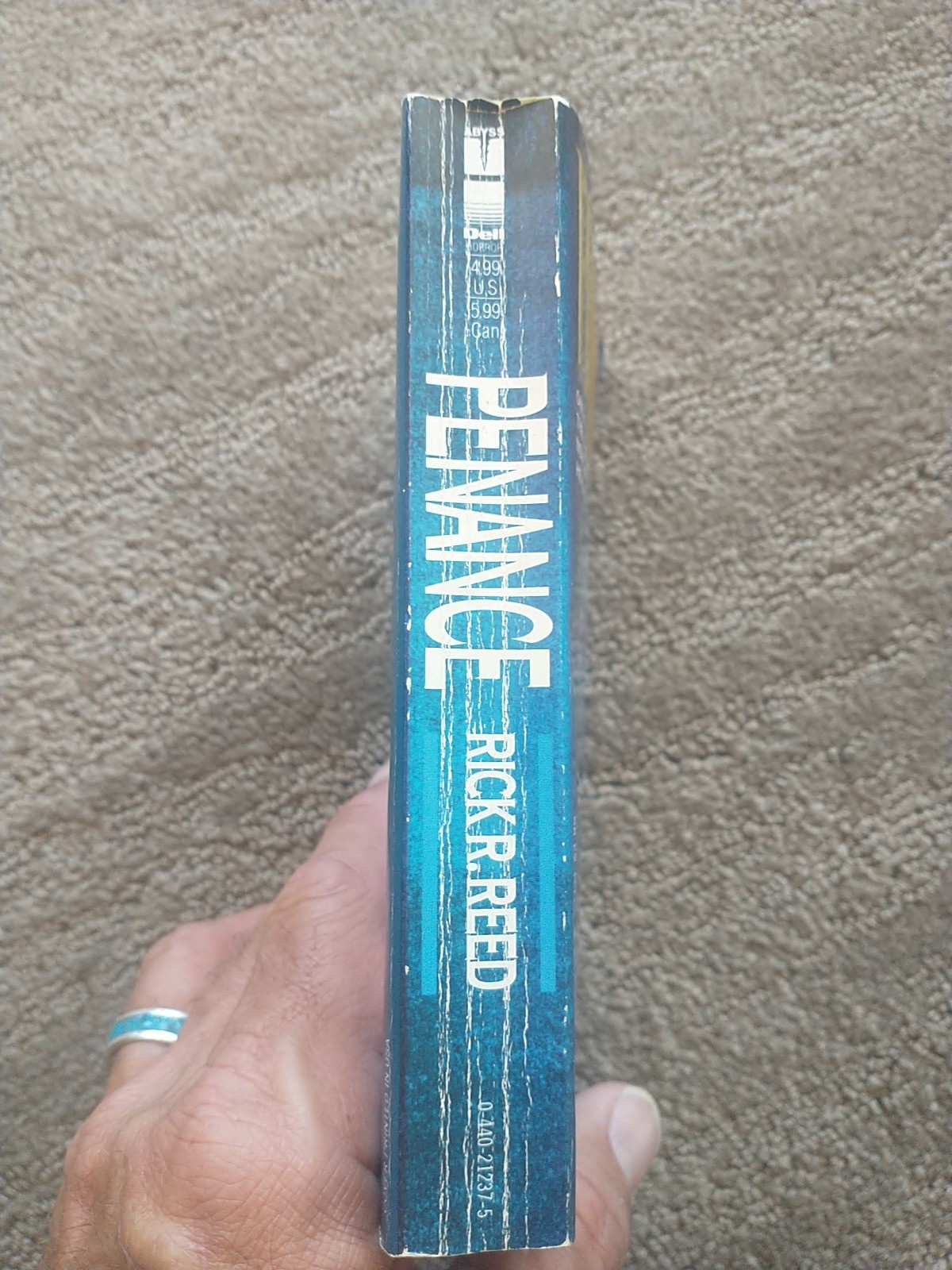 Penance by Rick R. Reed. 1st Dell Abyss printing/appearance 1993. Horror pb