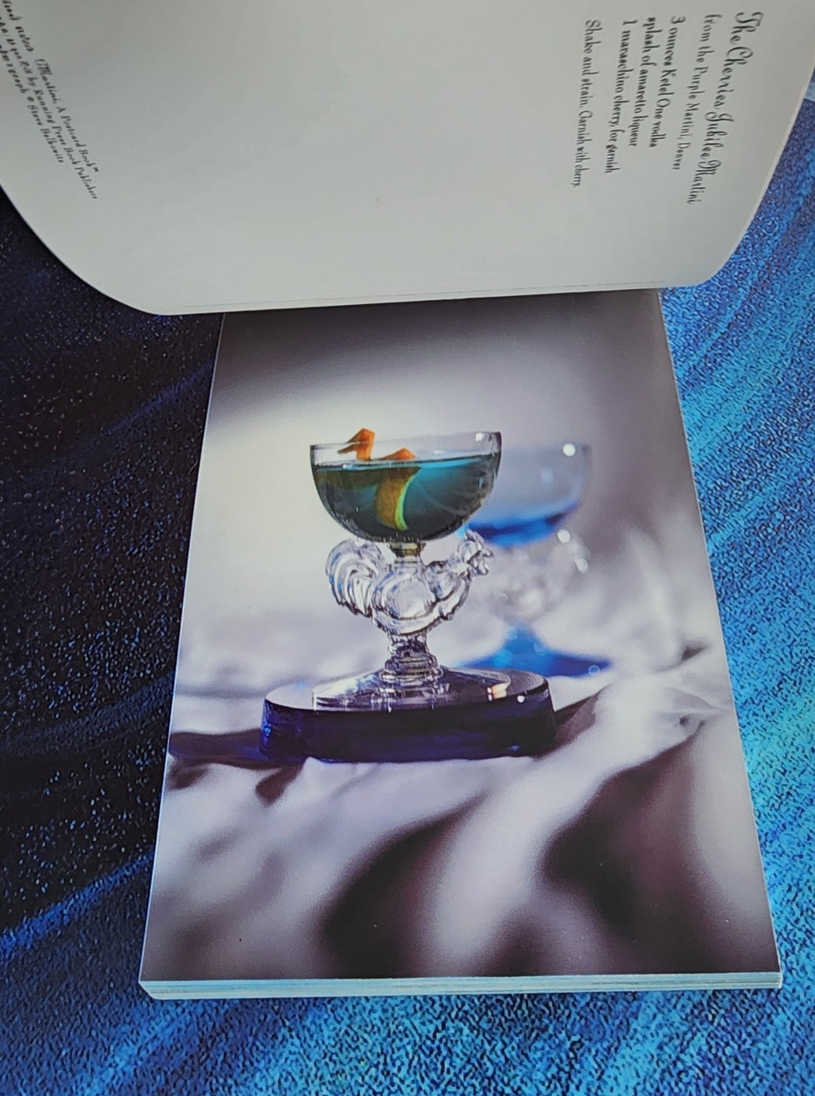 Martini Mixology Classic Cocktail Recipe Guide Liquor Bartender Photo Postcards