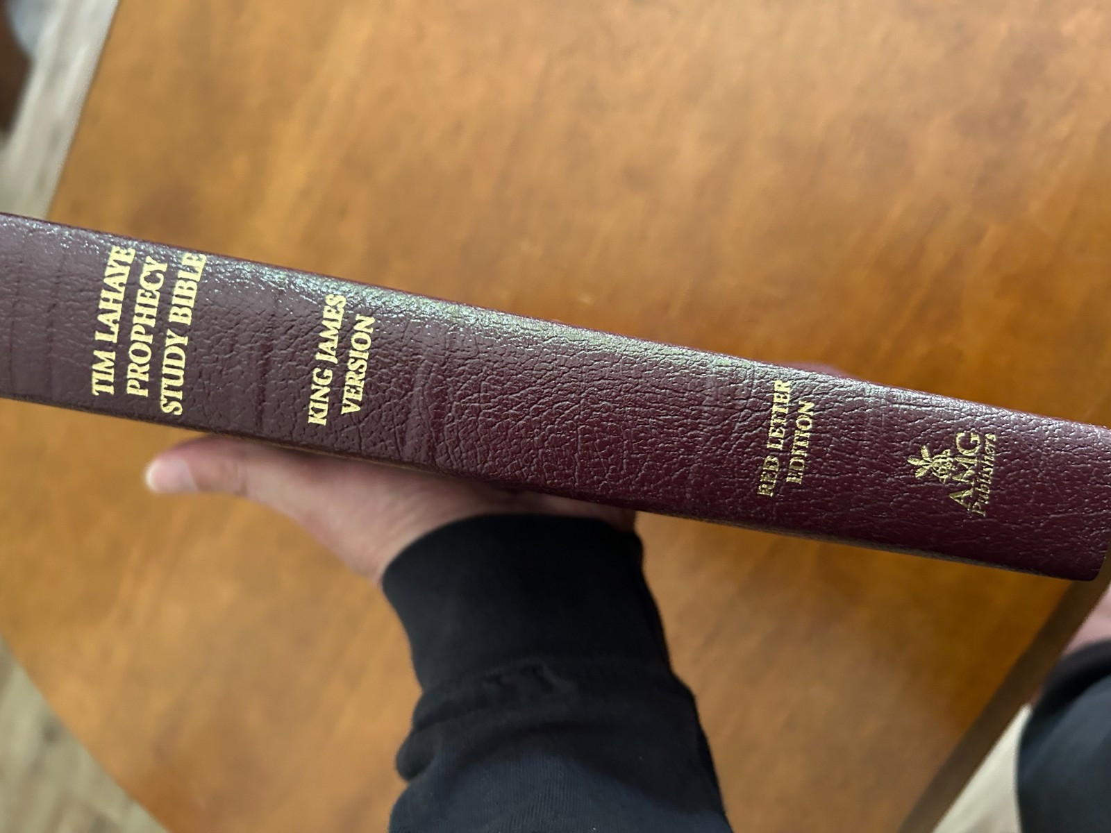 MINT Prophecy Study Bible: King James Version Leather by LaHaye, Tim F.