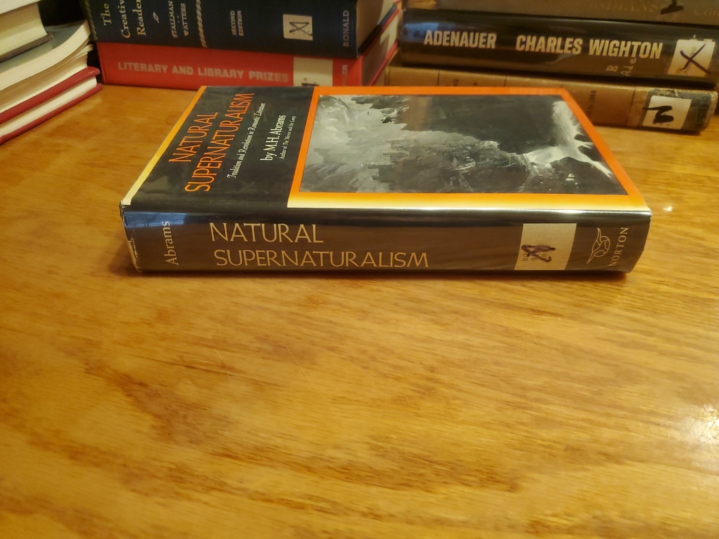 Natural Supernaturalism: Tradition and Revolution in… by M.H. Abrams 1971 HCDJ