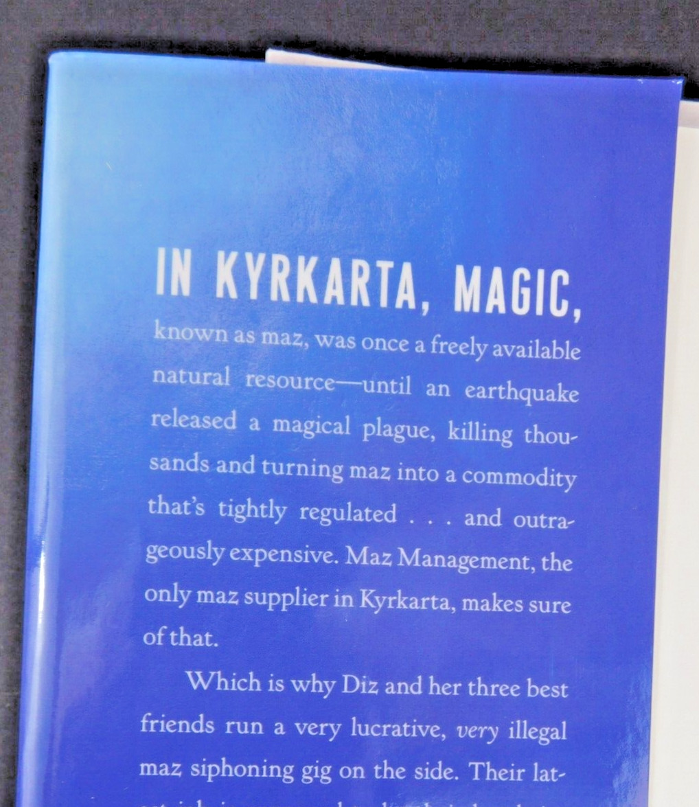 *SIGNED* 1st edition M. K. ENGLAND hardcover SPELLHACKER Unread 402 pages