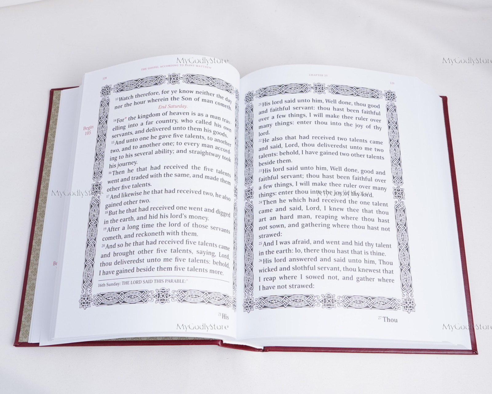 The King James Holy Gospel, Orthodox Book, Holy Bible, Liturgical Book, Gospel