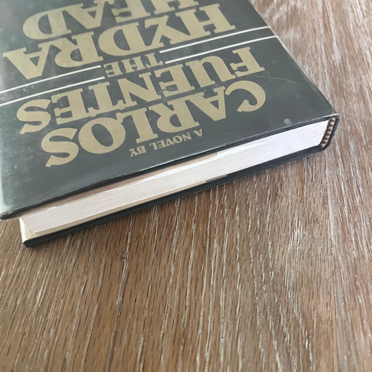 The Hydra Head Carlos Fuentes 1978 First Printing Spy Thriller Farrar Straus