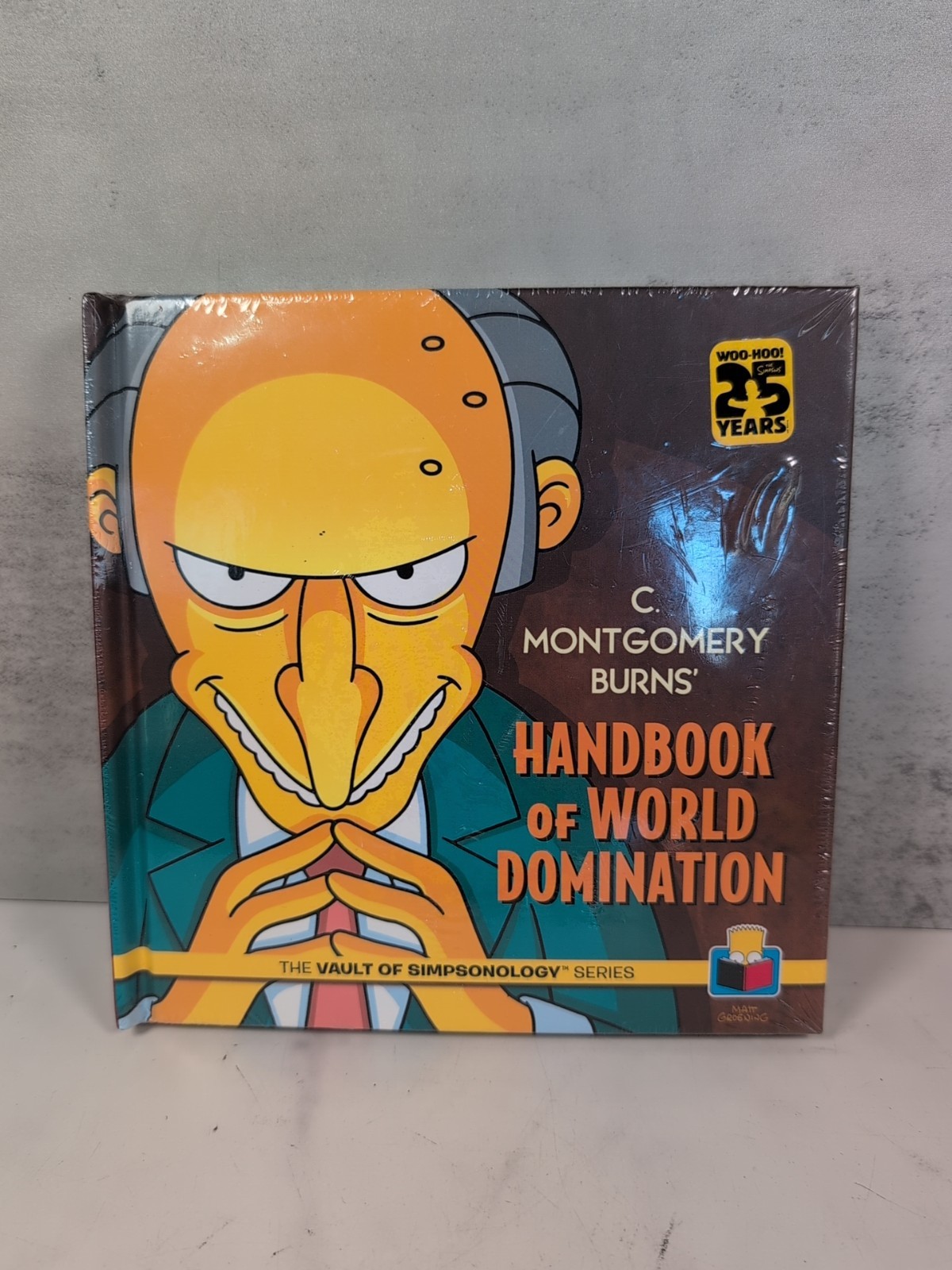 2014 Simpsons C. Montgomery Burns‘ Handbook of World Domination by Matt Groening