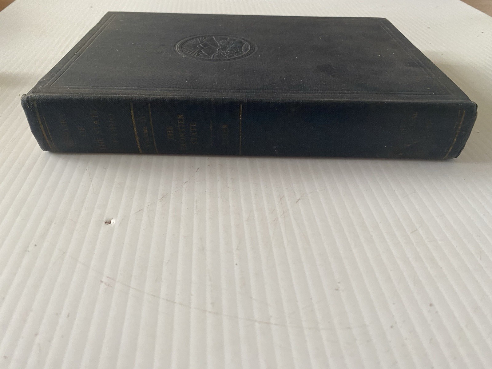 VTG 1942 CARL WITTKE THE HISTORY OF THE STATE OF OHIO HC BOOK