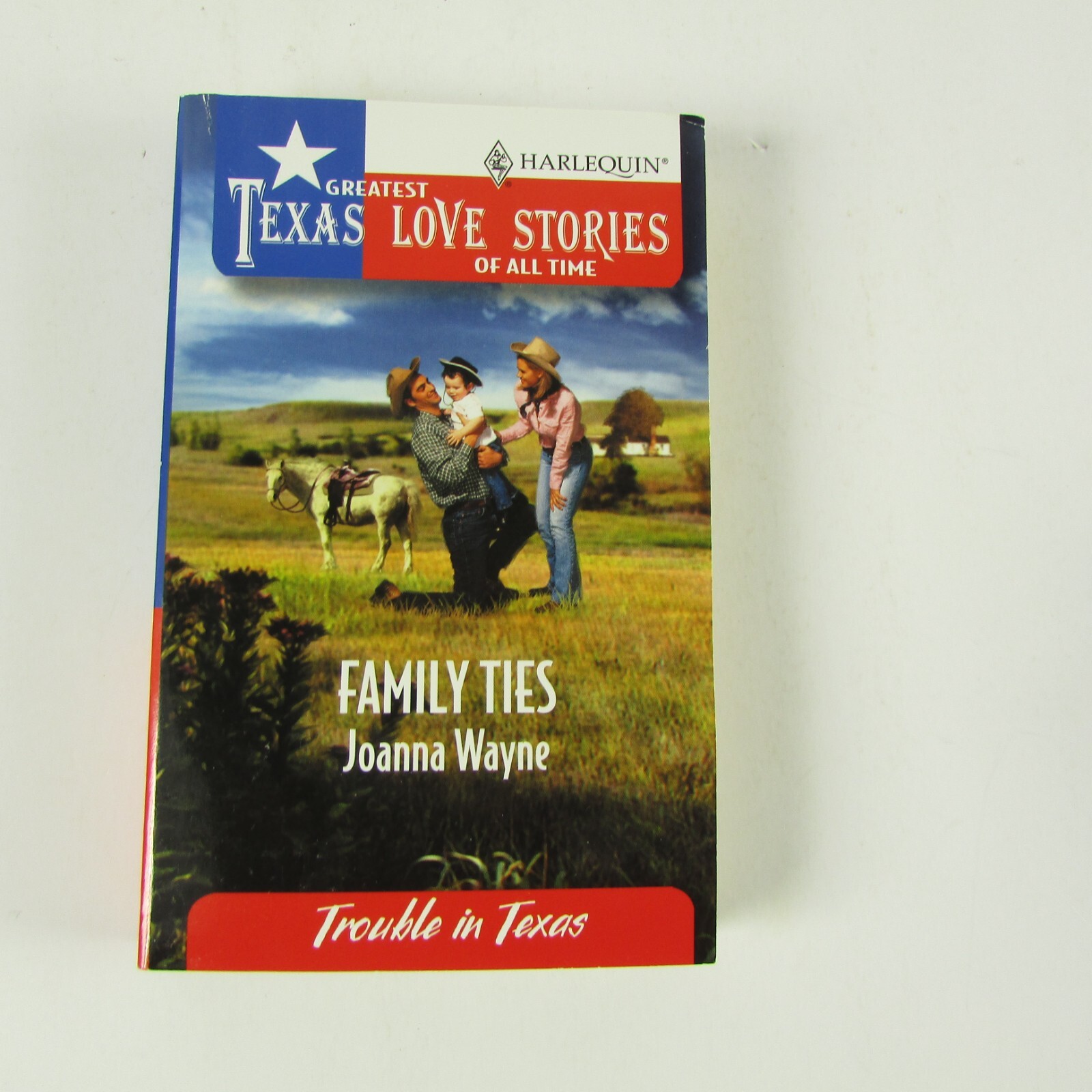 Lot of 6 Vintage Texas Love Stories Trouble In Texas Paperback Books