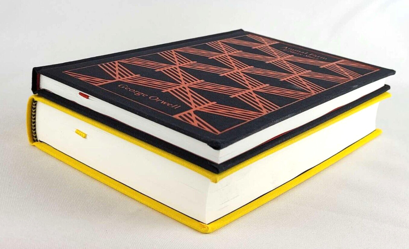 George Orwell Animal Farm & 1984 Nineteen Eighty-Four Clothbound Hardcover NEW