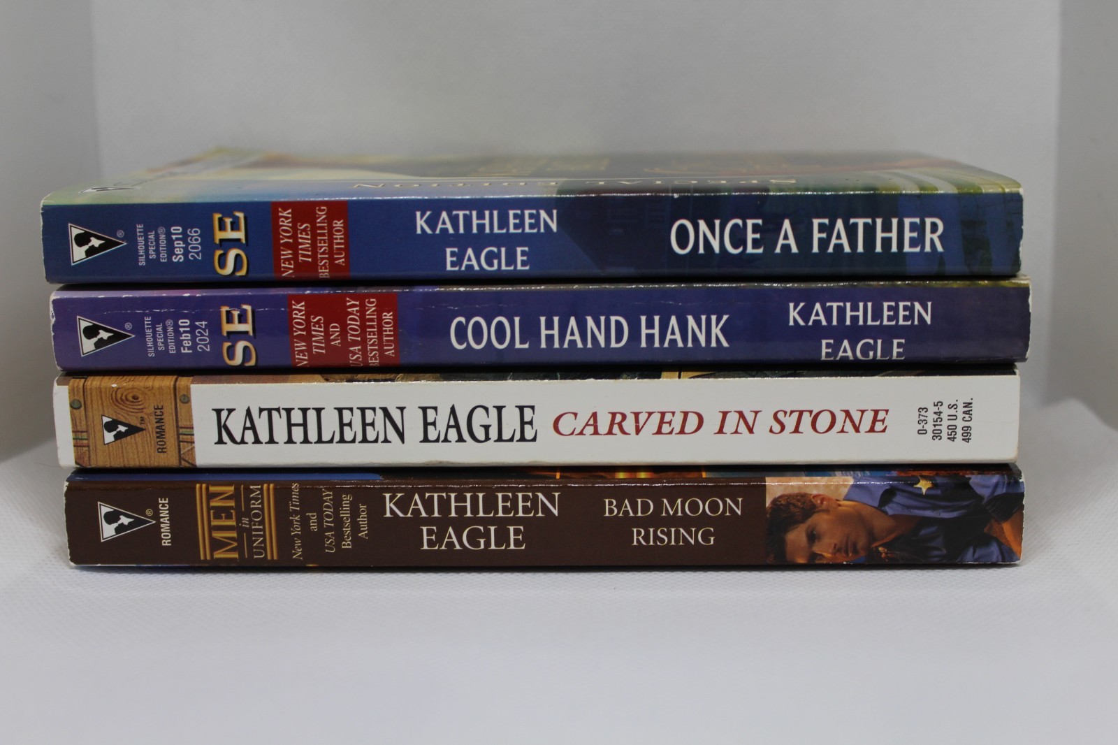 Kathleen Eagle Lot of 4 PBs Contemporary Native American Harlequin USED VG