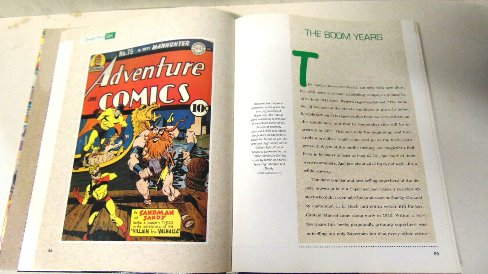 Over 50 Years of American Comic Books RON GOULART 1991 1st Edition Hardback w/DJ