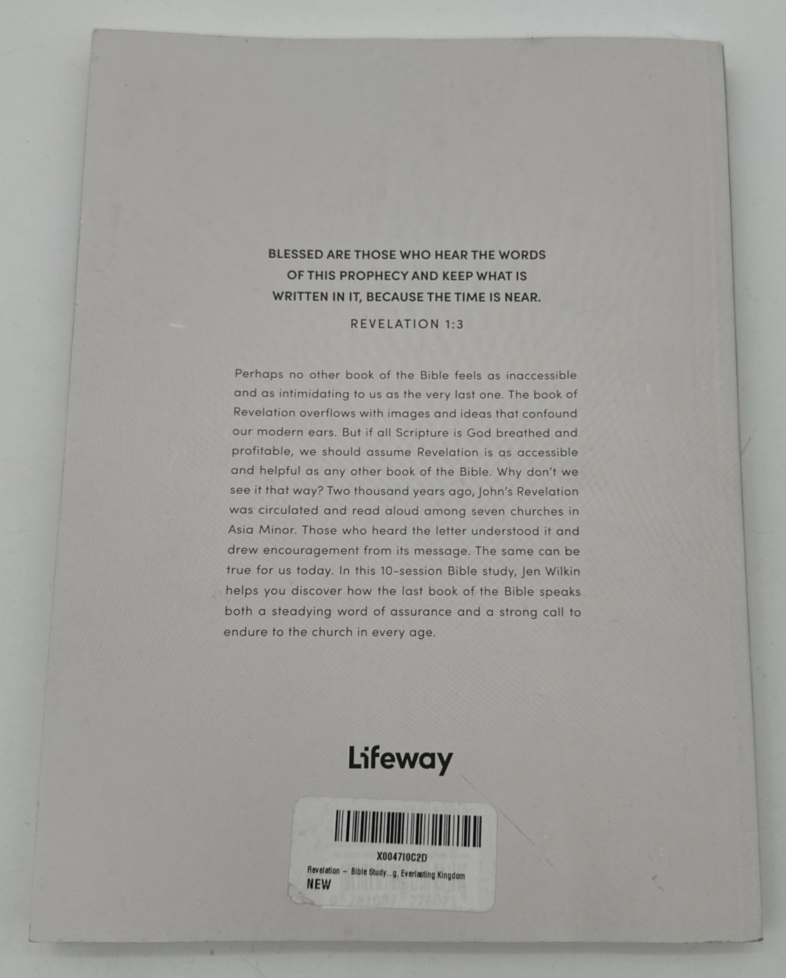 Revelation Bible Study Book Eternal King Everlasting Kingdom Paperback