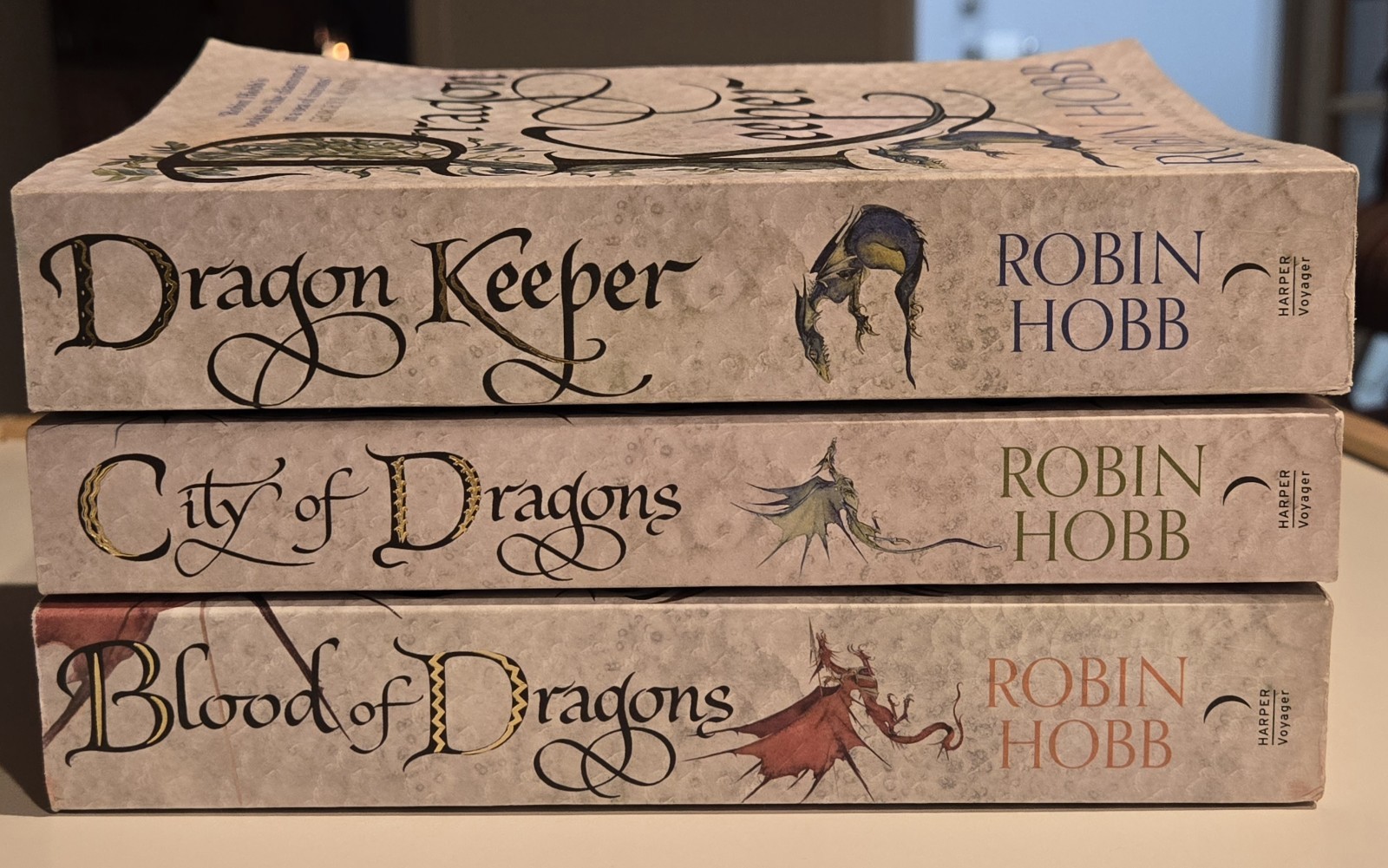 The Rain Wild Chronicles Books 1, 3 & 4 (Missing Book 2) Robin Hobb Paperback LN