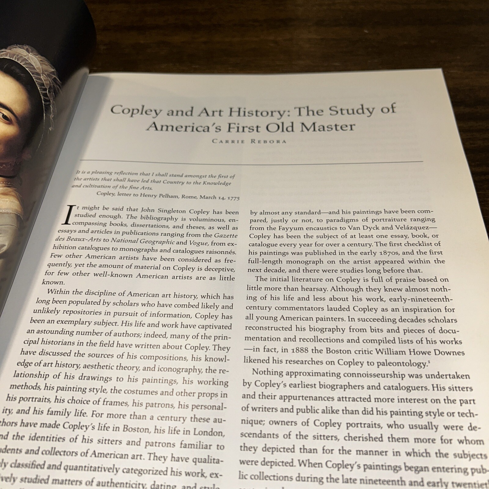 John Singleton Copley in America – Hardcover By Rebora, Carrie – New