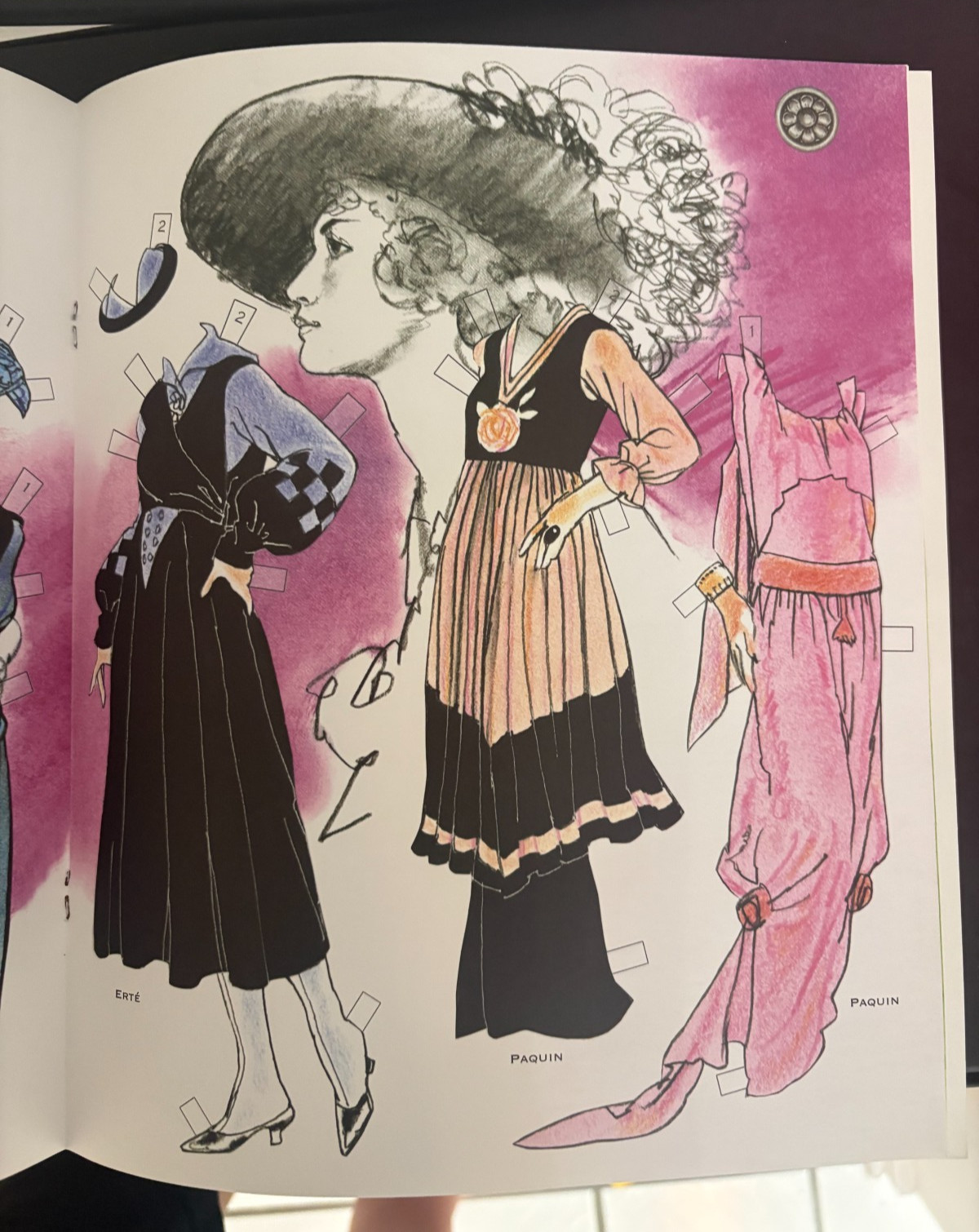 @ Vintage 1910’s Fashions Couture Issue #5 Jim Howard Paper Dolls Doll Book
