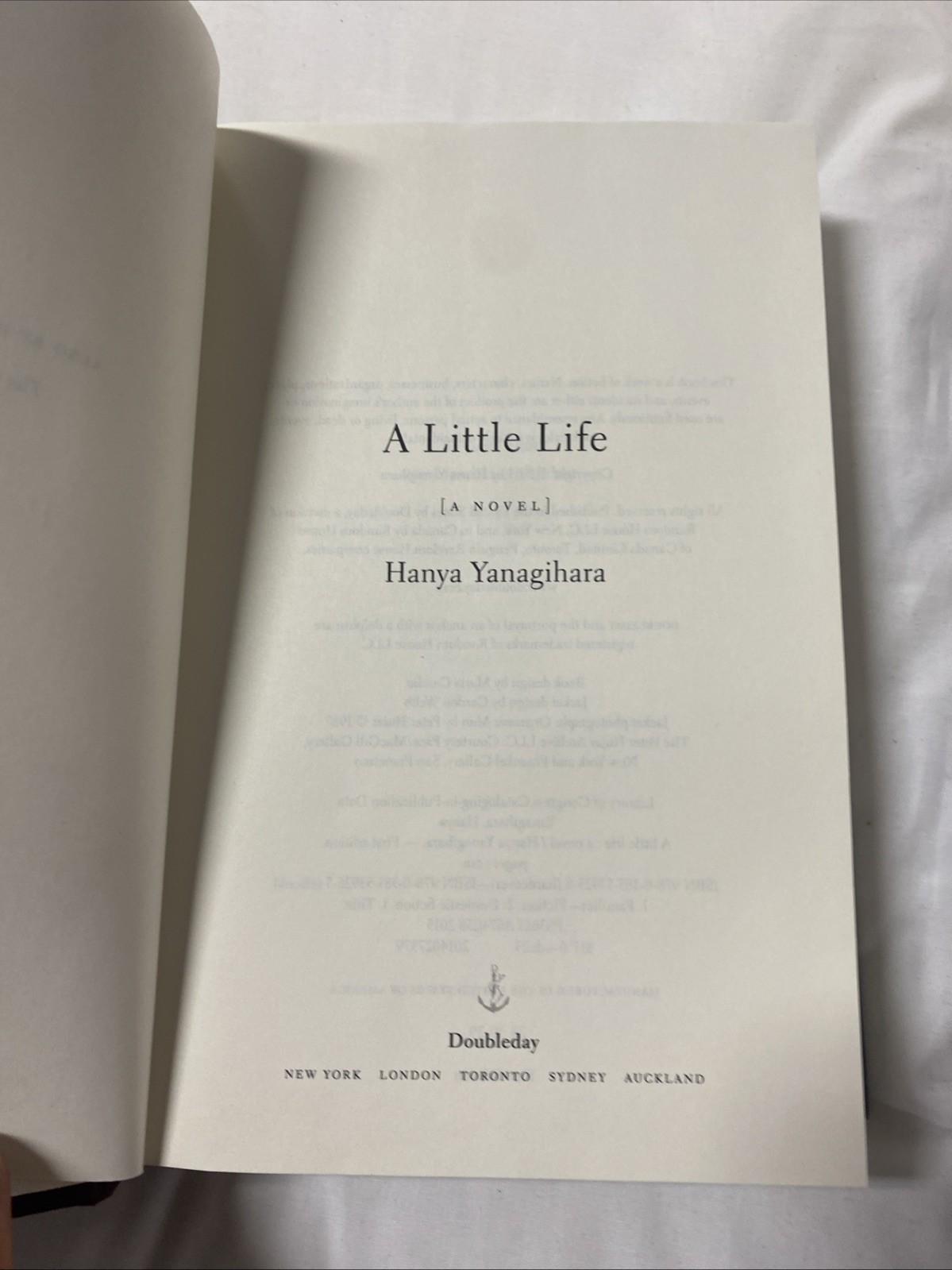 A Little Life: A Novel – Hardcover By Yanagihara, Hanya – GOOD