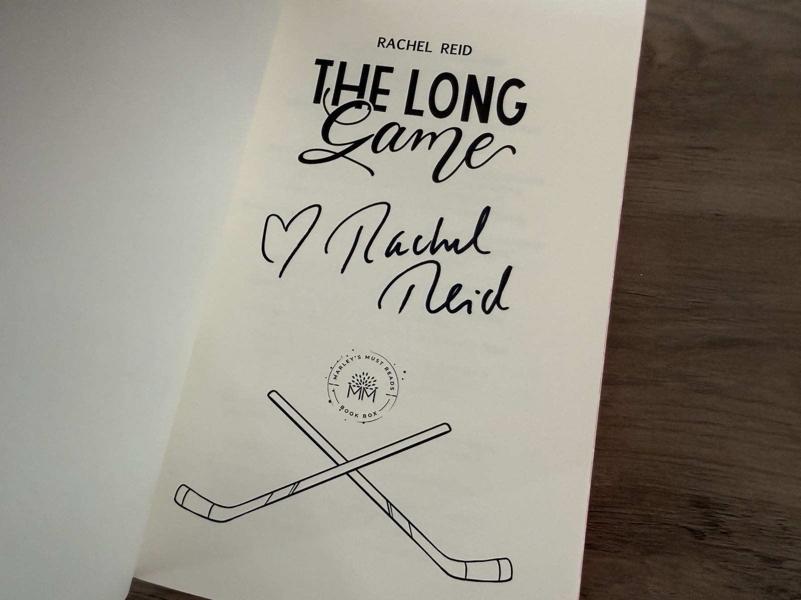 MMR Special Editions: Heated Rivalry and The Long Game by Rachel Reid – NEW‼️