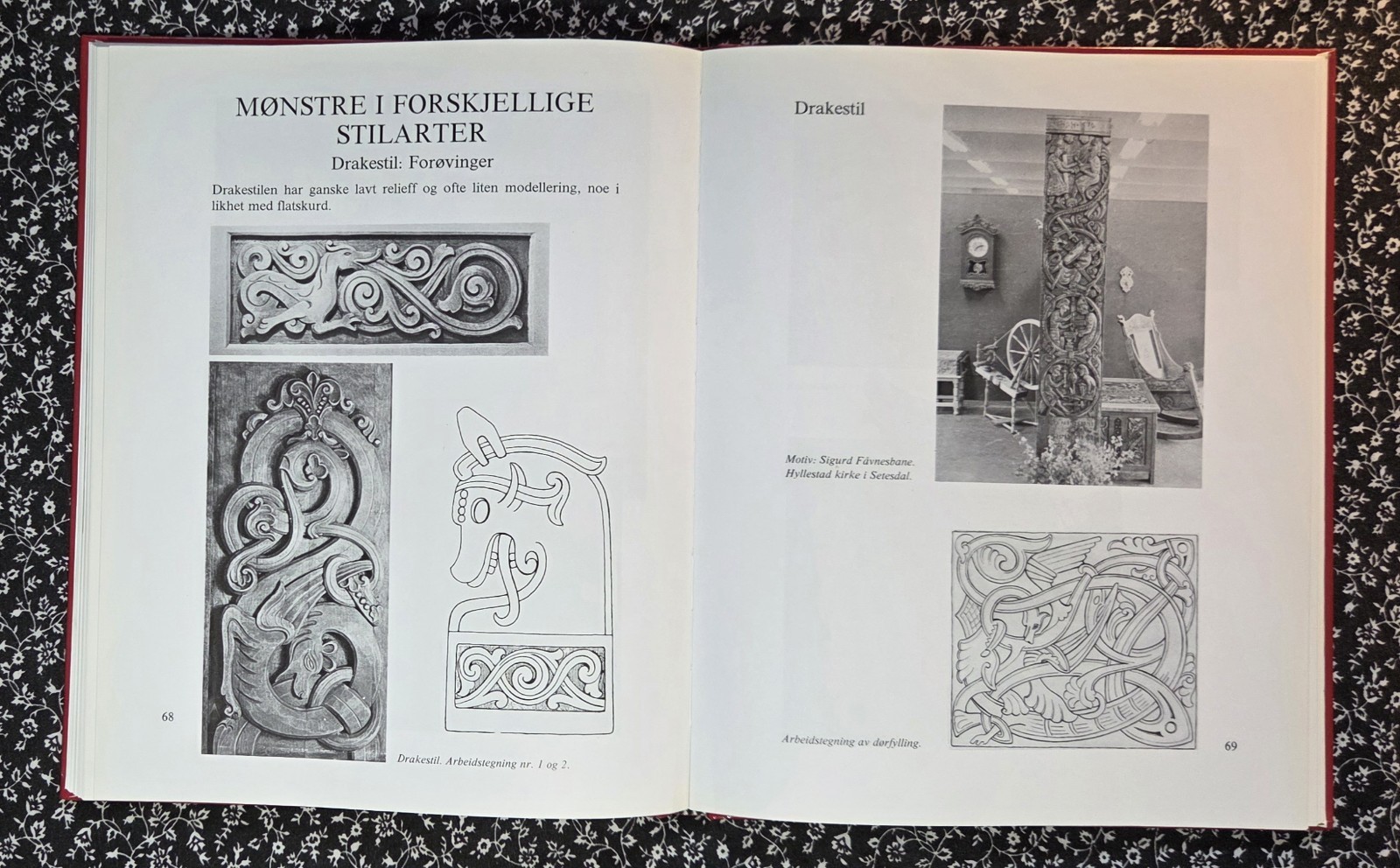 Woodcarving, Treskjaering, Johan Amrud, 1998, HC, Norwegian Edition
