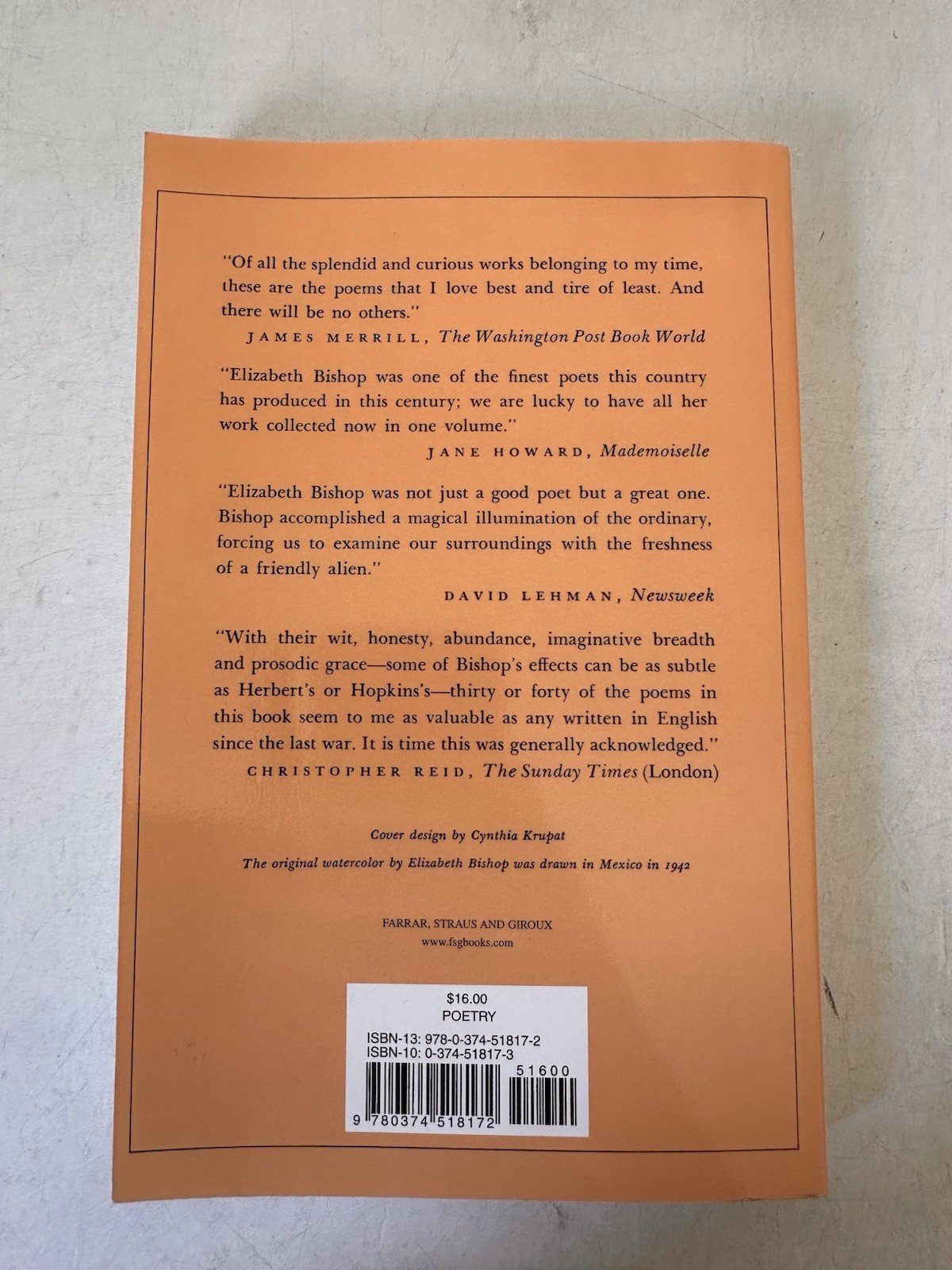 The Complete Poems: 1927-1979 by Elizabeth Bishop