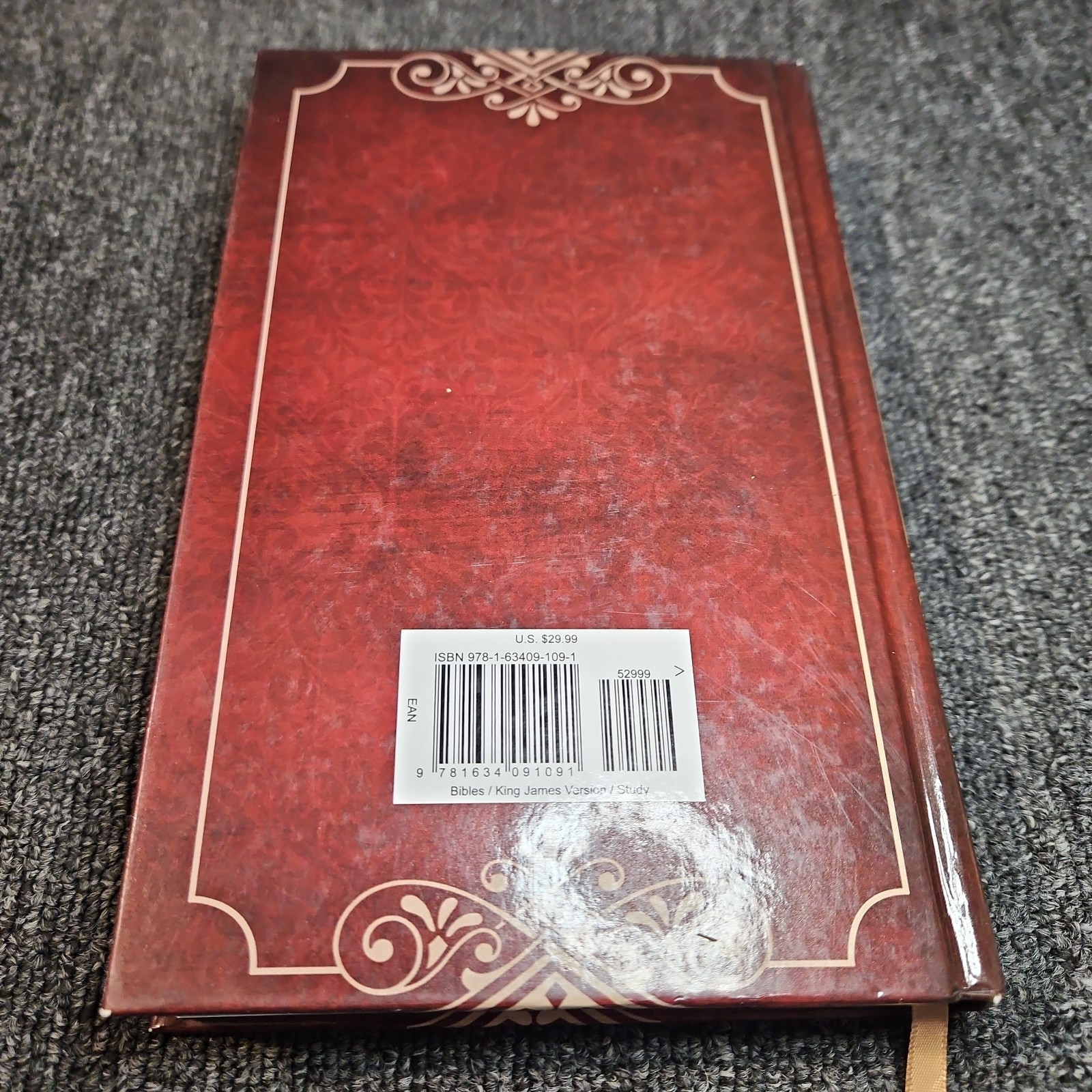 KJV Prophecy Study Bible by Christopher D. Hudson (2016, Hardcover)
