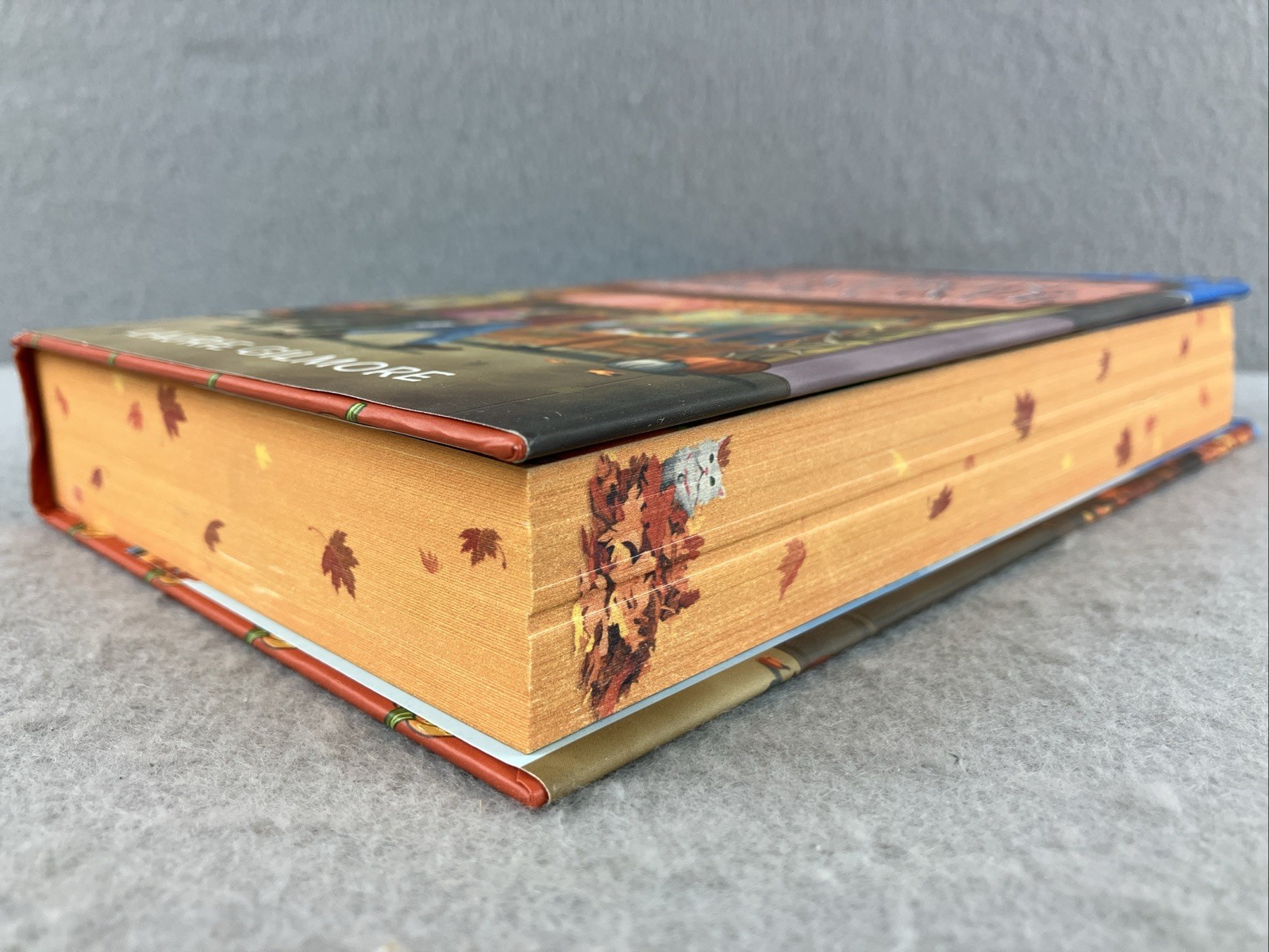 The Pumpkin Spice Café (Deluxe Edition) by Laurie Gilmore Sprayed Pages
