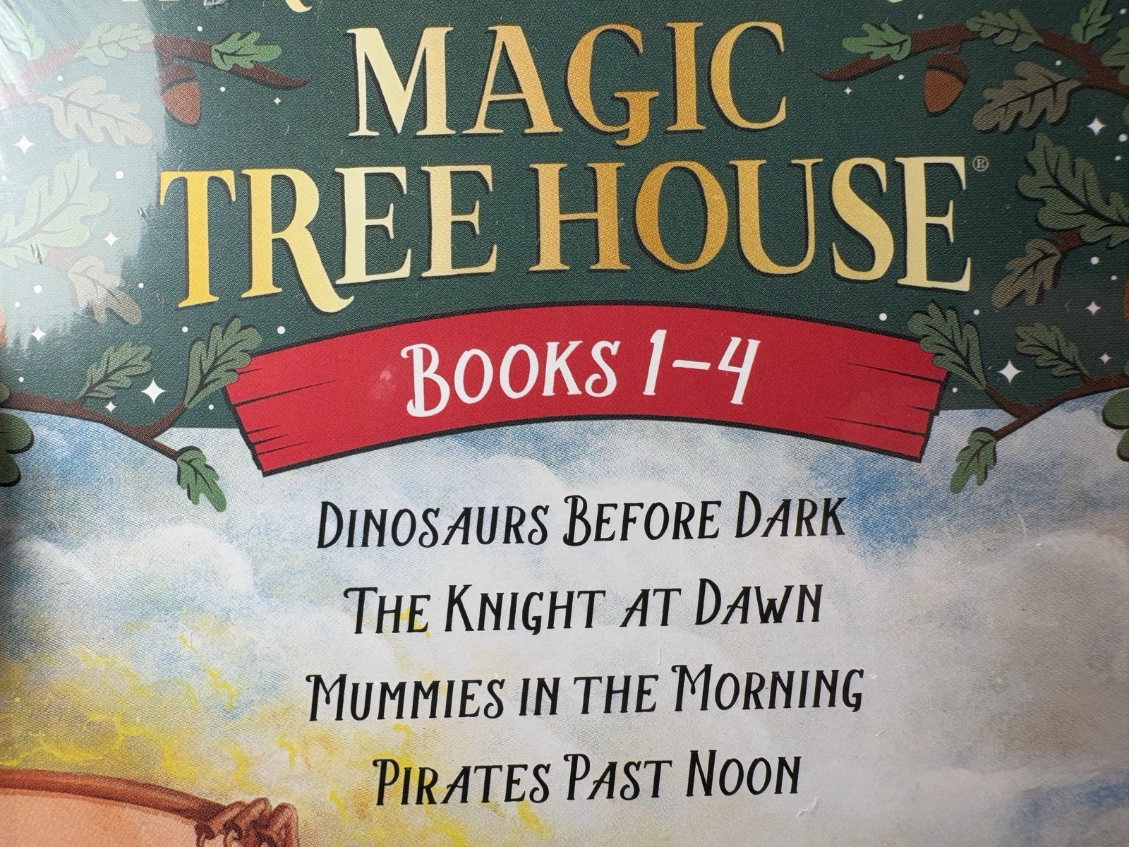 Magic Tree House Books Box Set Books 1-4 Series Set by Mary Pope Osbourne-Sealed