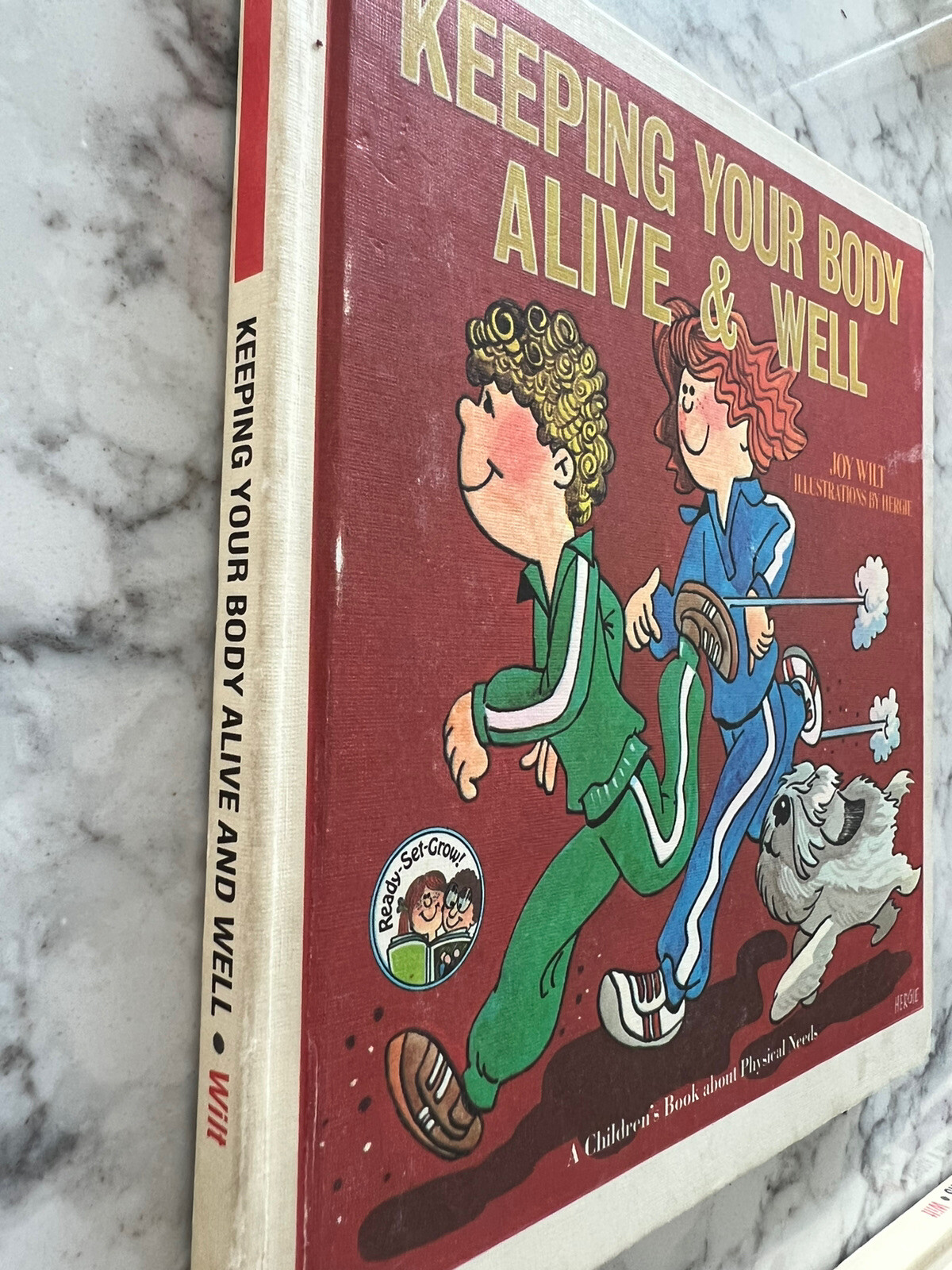 Vintage Ready Set Grow Kids Childrens Books Joy Wilt mine & Yours Managing Time