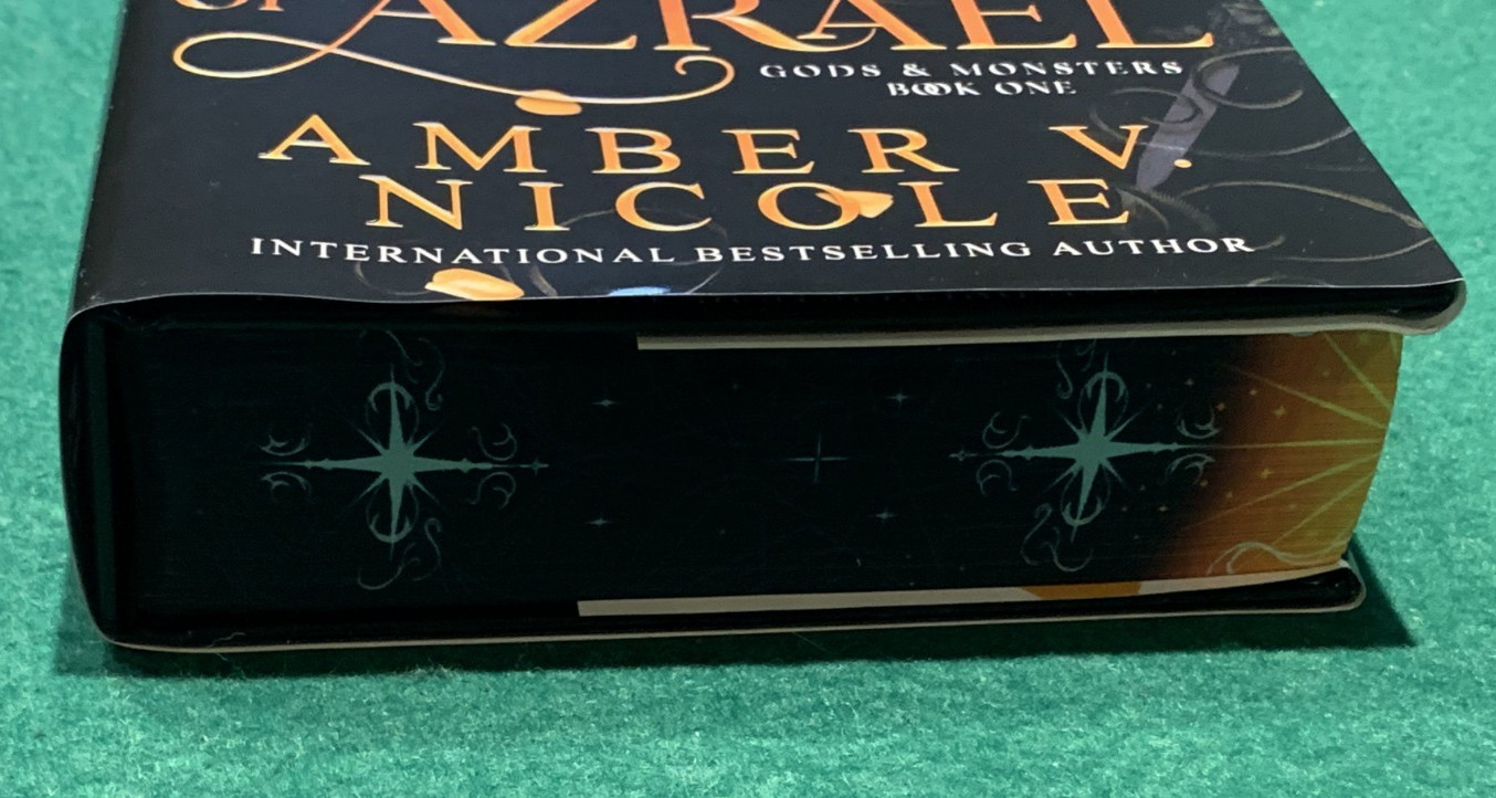The Book of Azrael Gods & Monsters Book 1 Amber V. Nicole SIGNED DELUXE LTD ED