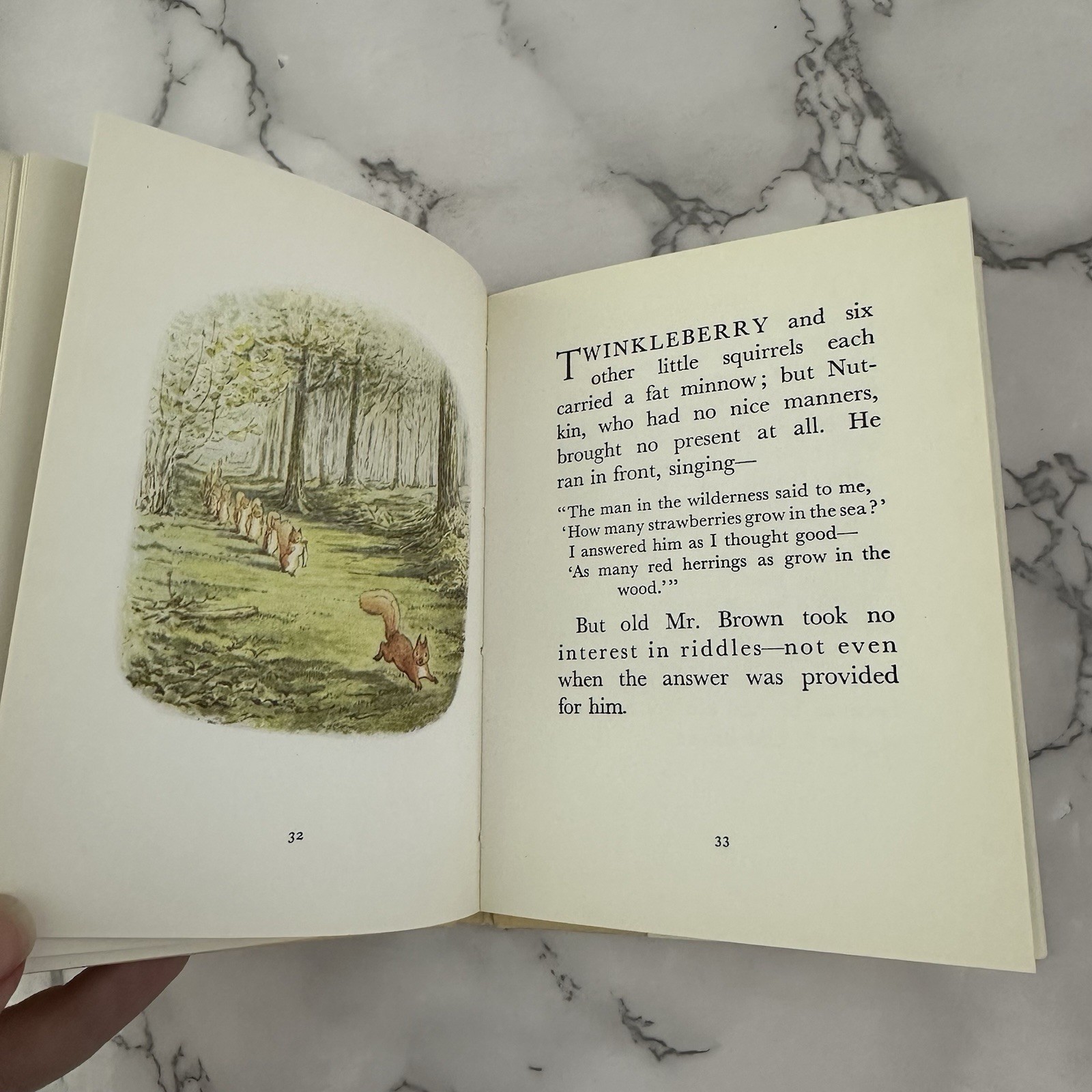 Beatrix Potter Vintage Hardcover Book Lot of 2 F Warne Co Tailor Squirrel Nutkin