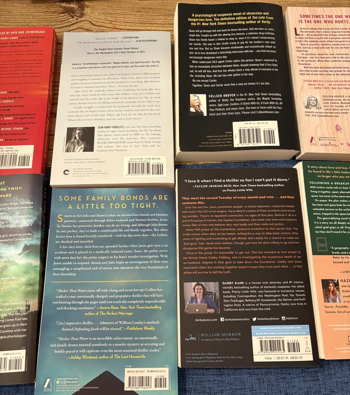 Lot of 10 Mixed Paperback Books from Various Authors