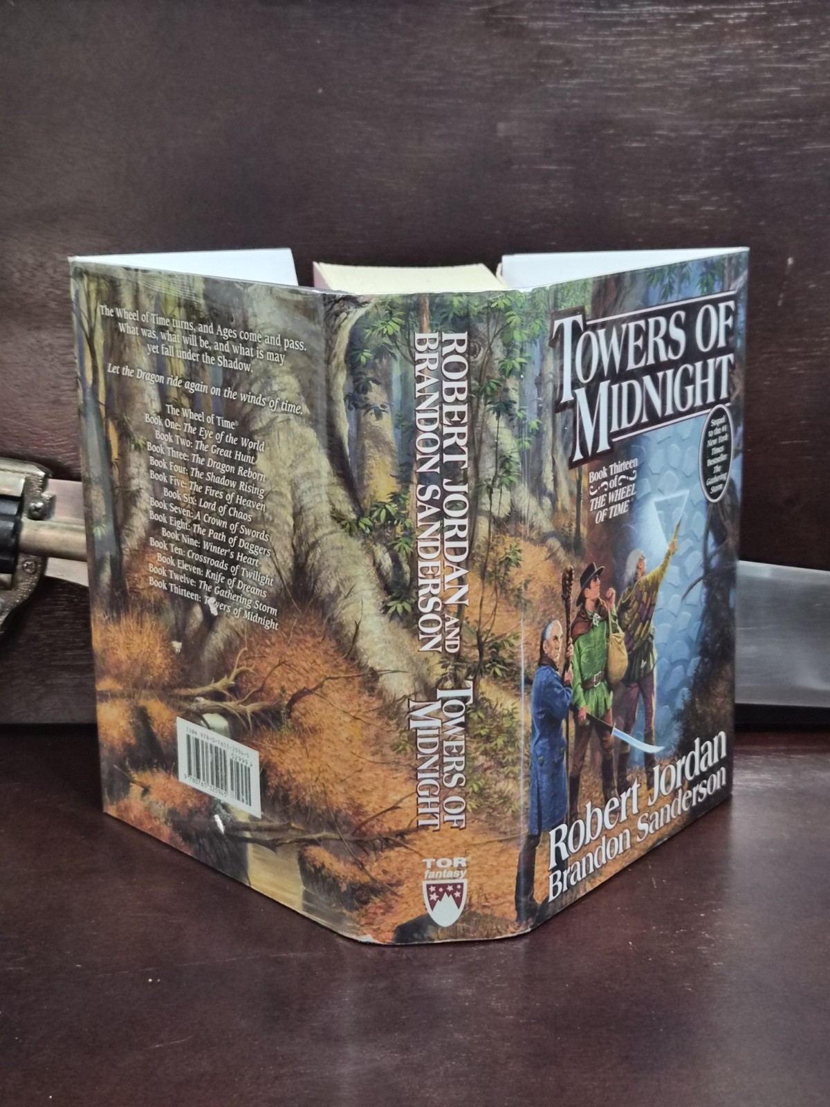Jordan Sanderson Wheel Of Time 2009-2013 1st 1st Auto Signed VG HCDDJ LN