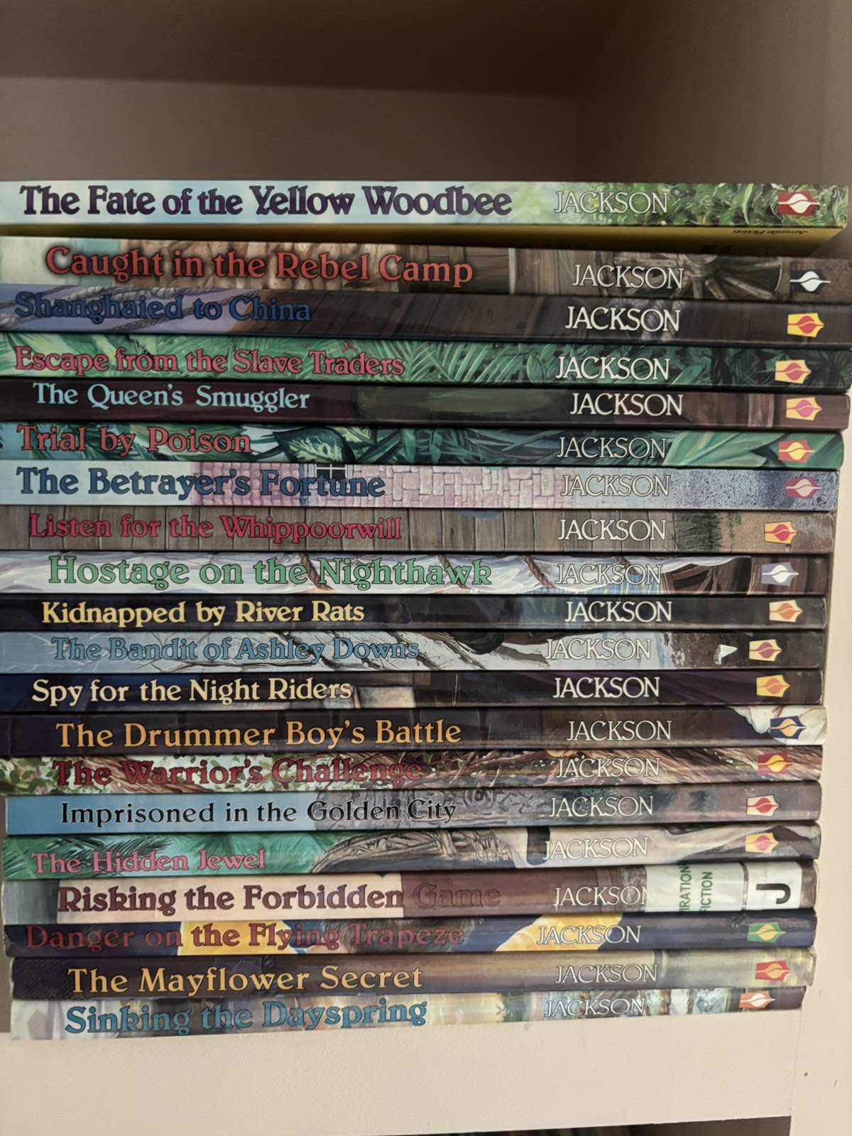 TRAILBLAZER Books Jackson, Dave & Neta Vntg Paperback 1-20