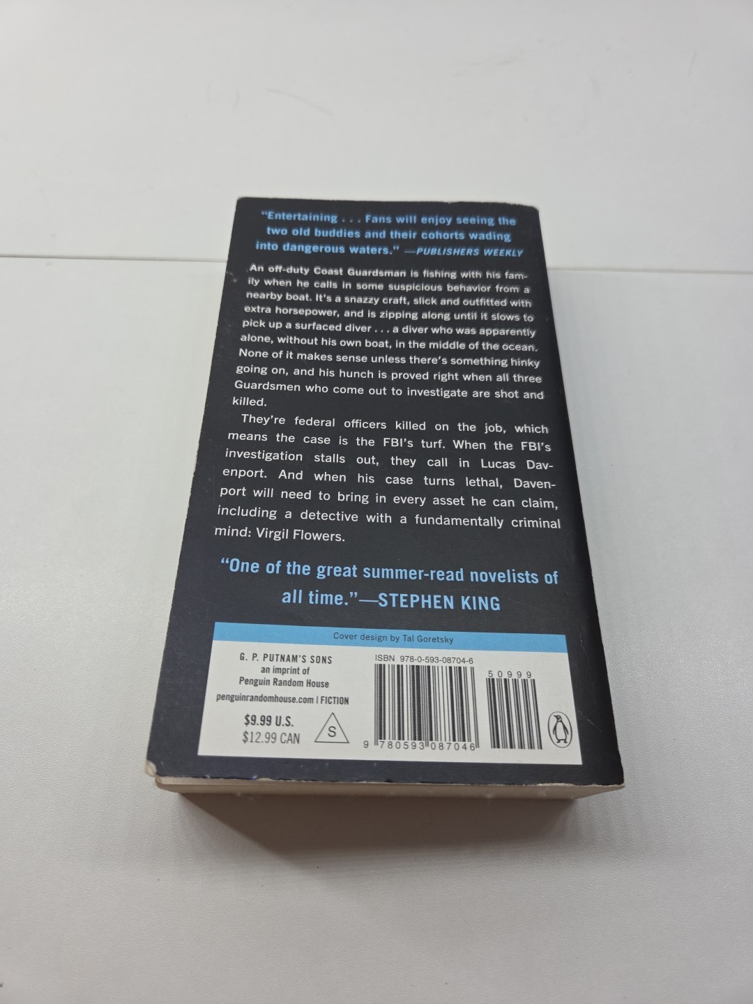 Ocean Prey by John Sandford (2022, Us-Tall Rack Paperback)