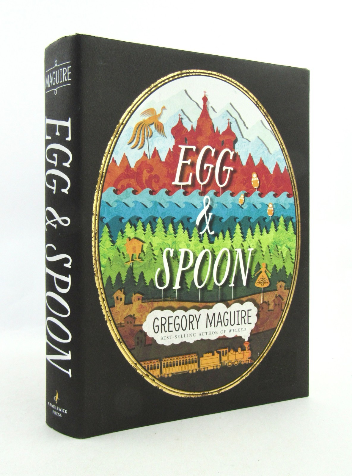 EGG & SPOON Gregory Maguire 2014 Candlewick Press 1st Printing Signed HBDJ EXC