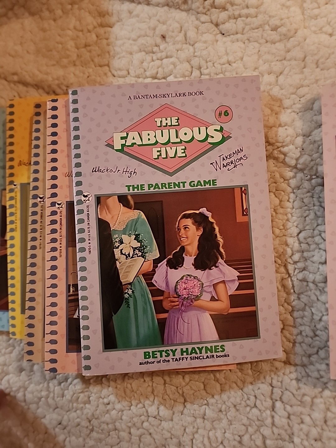 The fabulous 5 by Betsy Haynes books# 1 thru 8 ,#11,#15